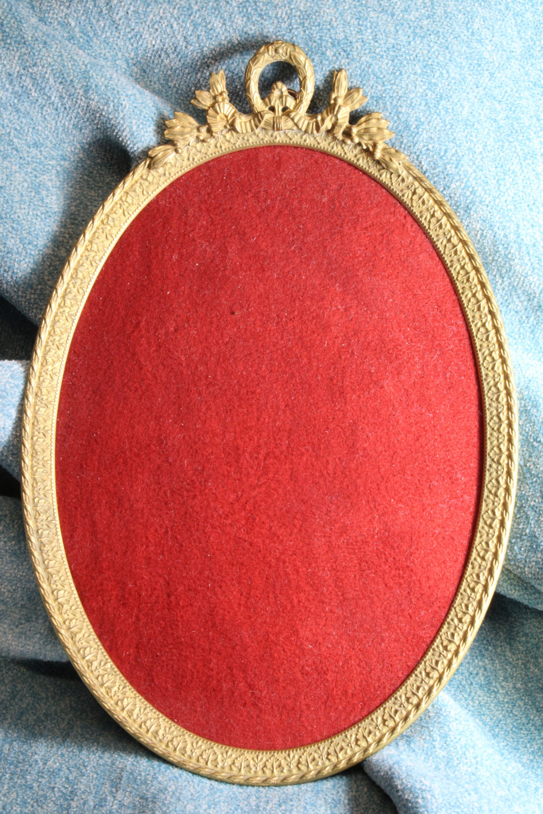 Antiques of wall photo frame bronze empire style portrait frame