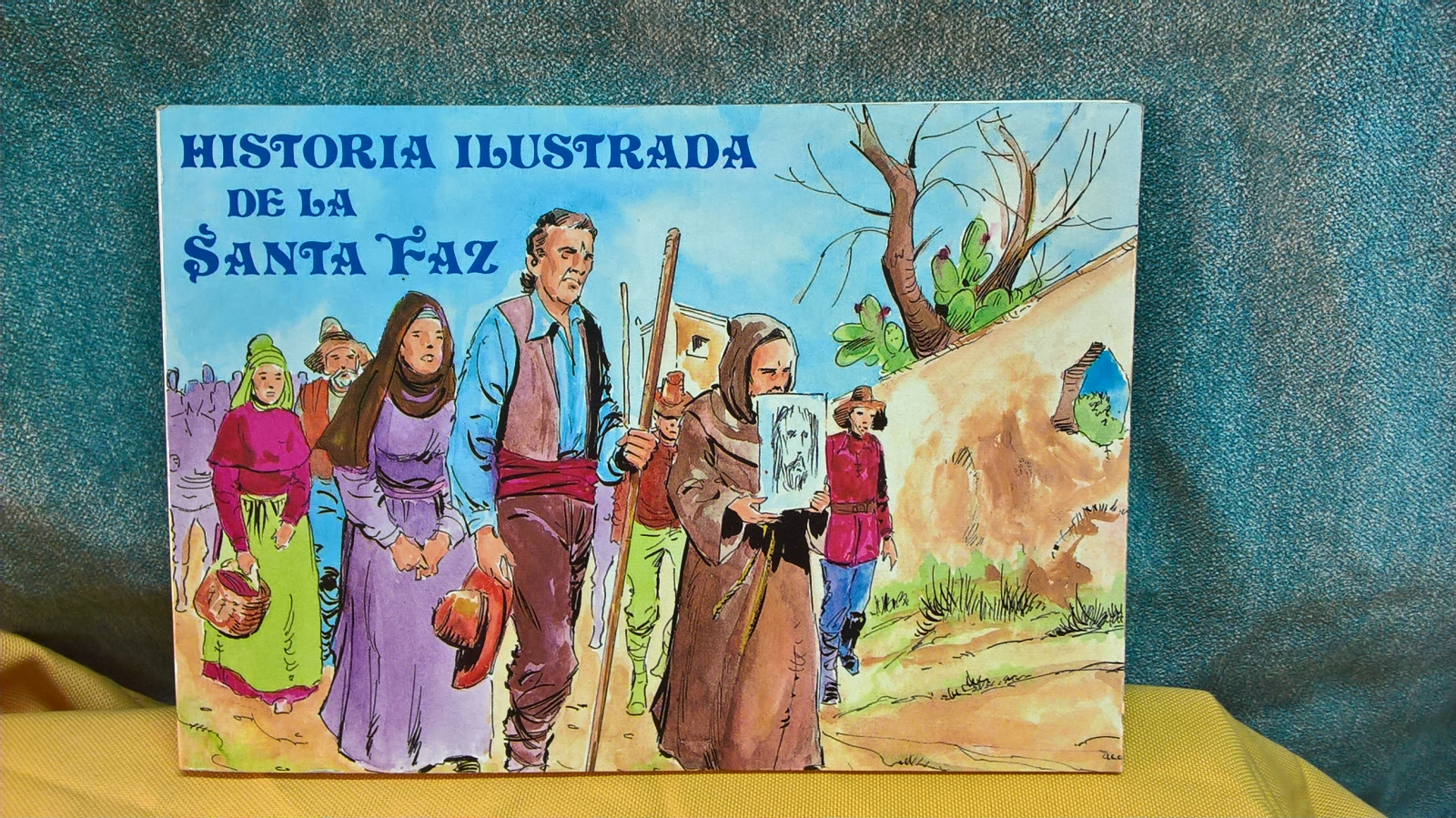 Antiguedades de libro historia ilustrada de la santa faz