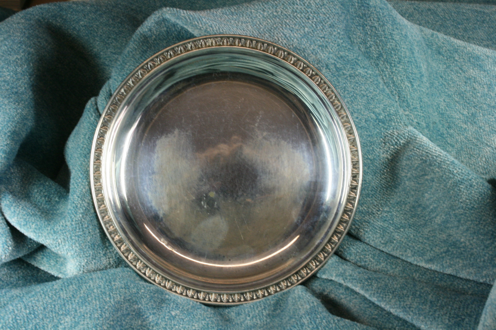 Antiques of tray small silver plate contrasts th century