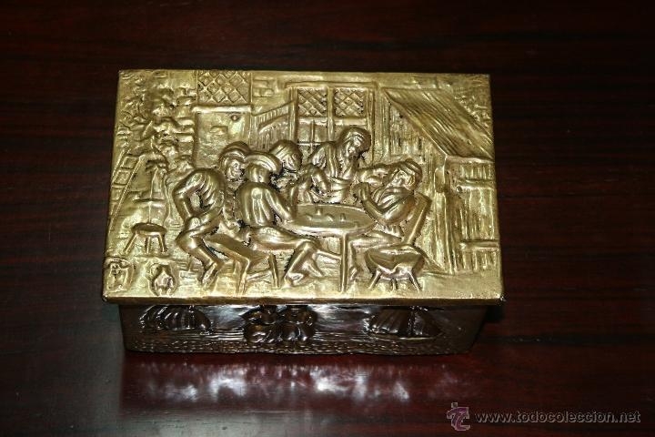 Antiques of dutch wooden box