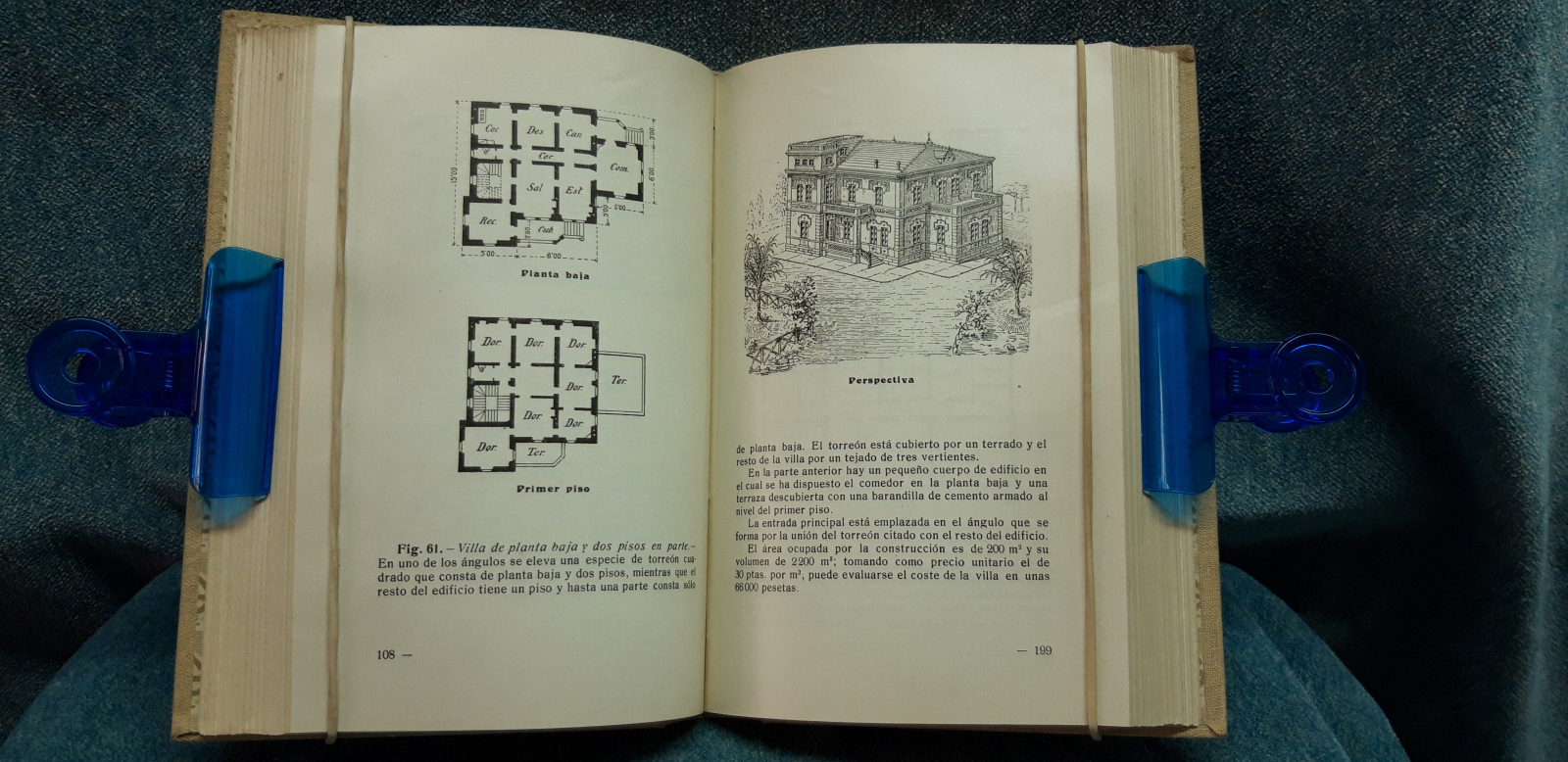 Libro Modelos de edificios económicos. I Casali. 4ºed. 1926 