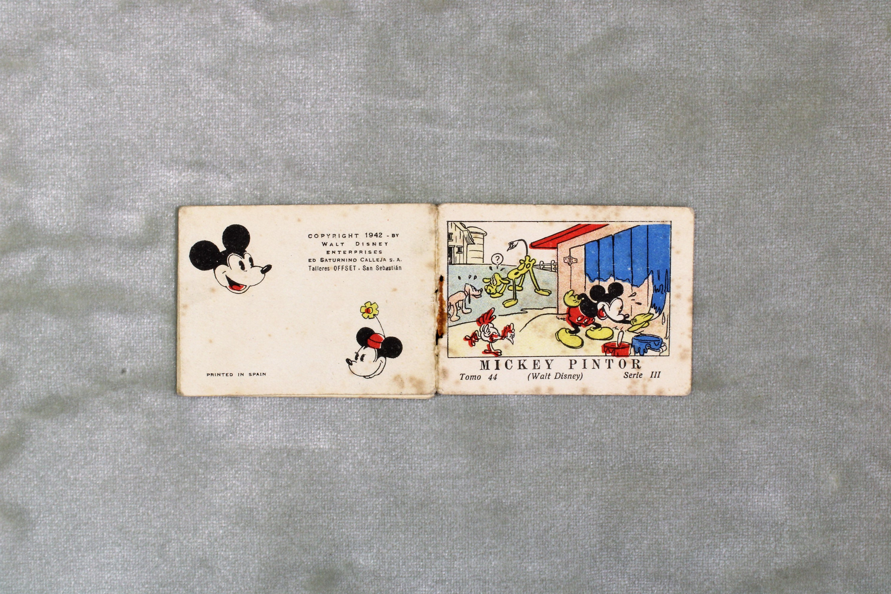 Colección completa Cuentos Calleja Mickey y Mini. 1942 (t)