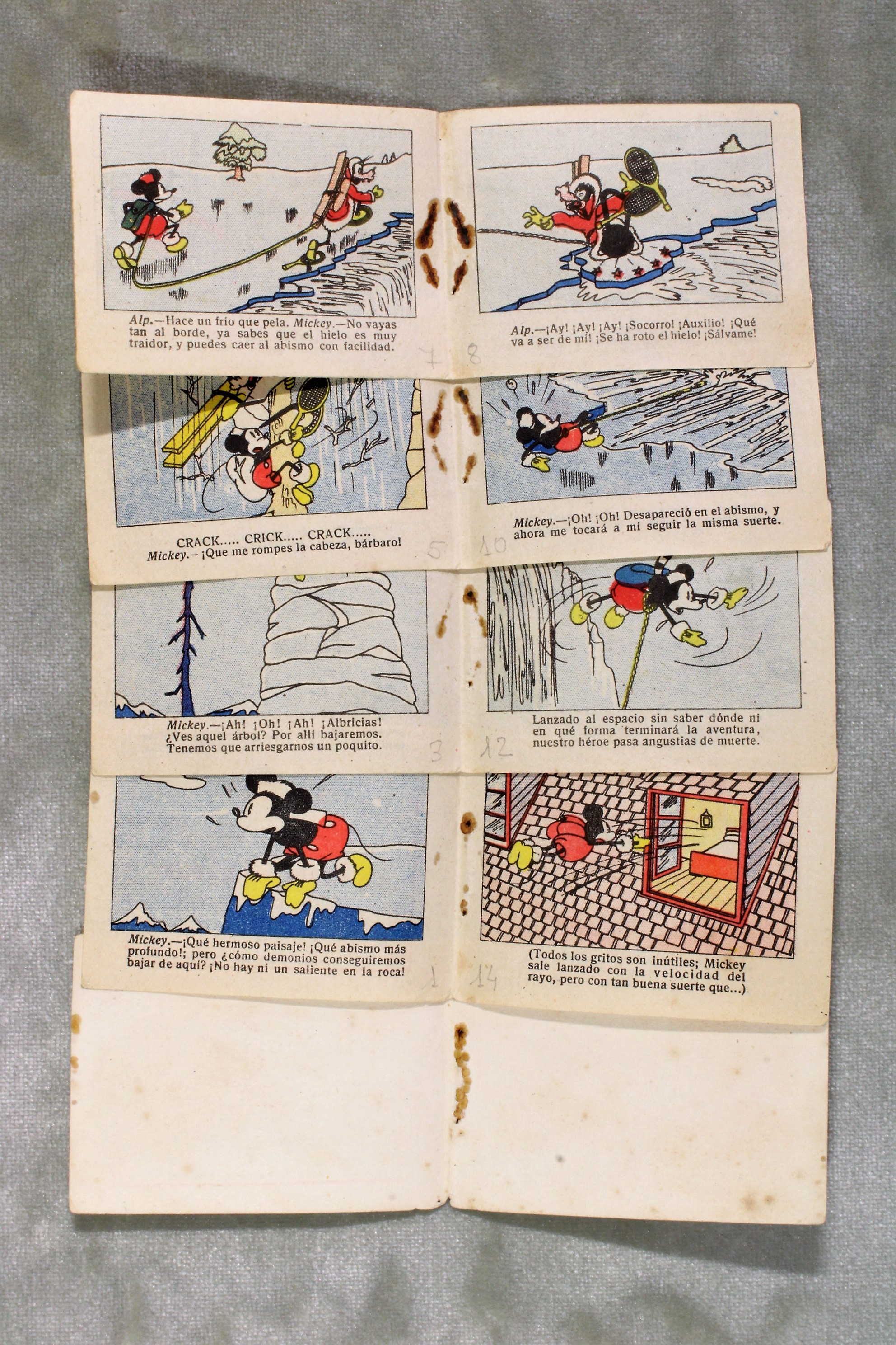 Colección completa Cuentos Calleja Mickey y Mini. 1942 (t)