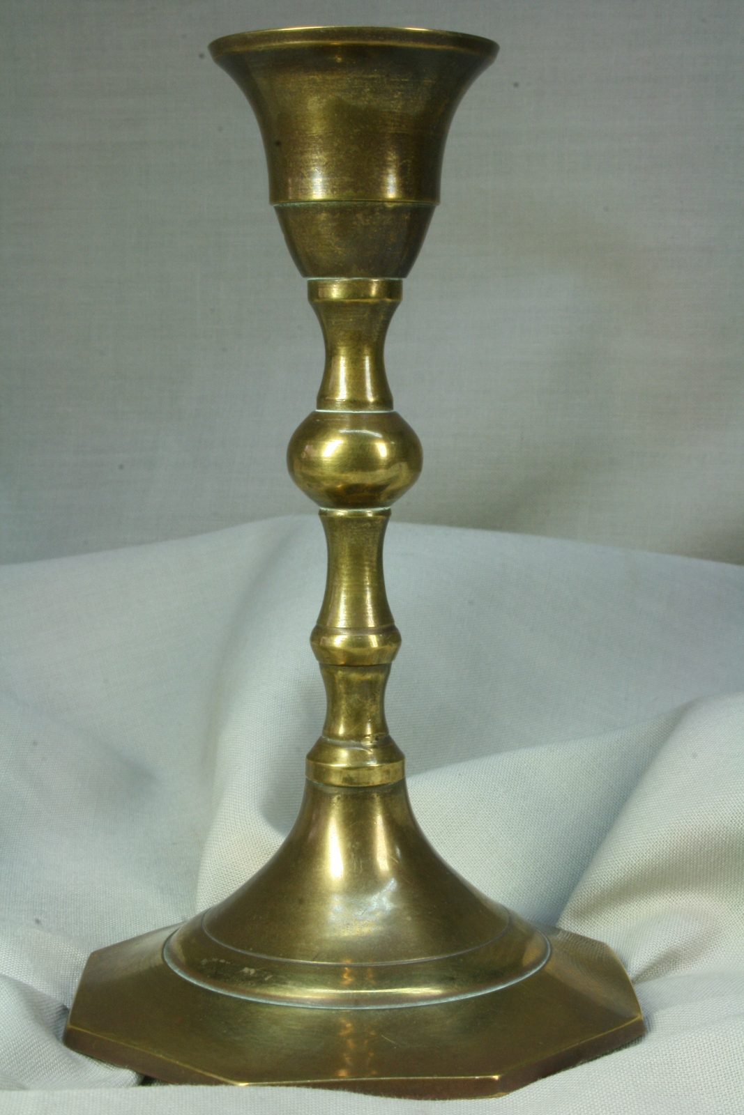 Antiques of brass candlestick