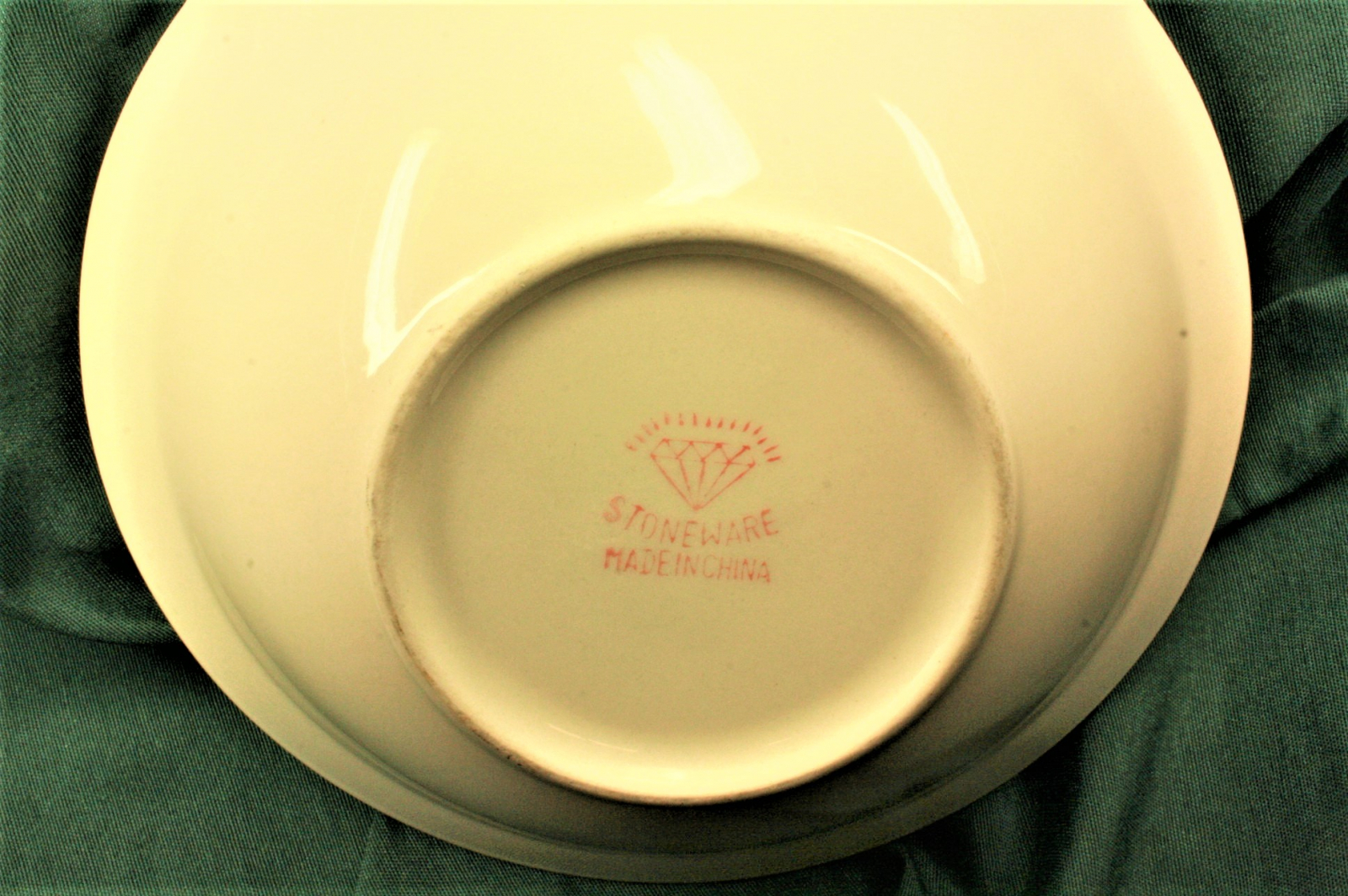 Cuenco de gres. Stoneware. Made in china. (t)