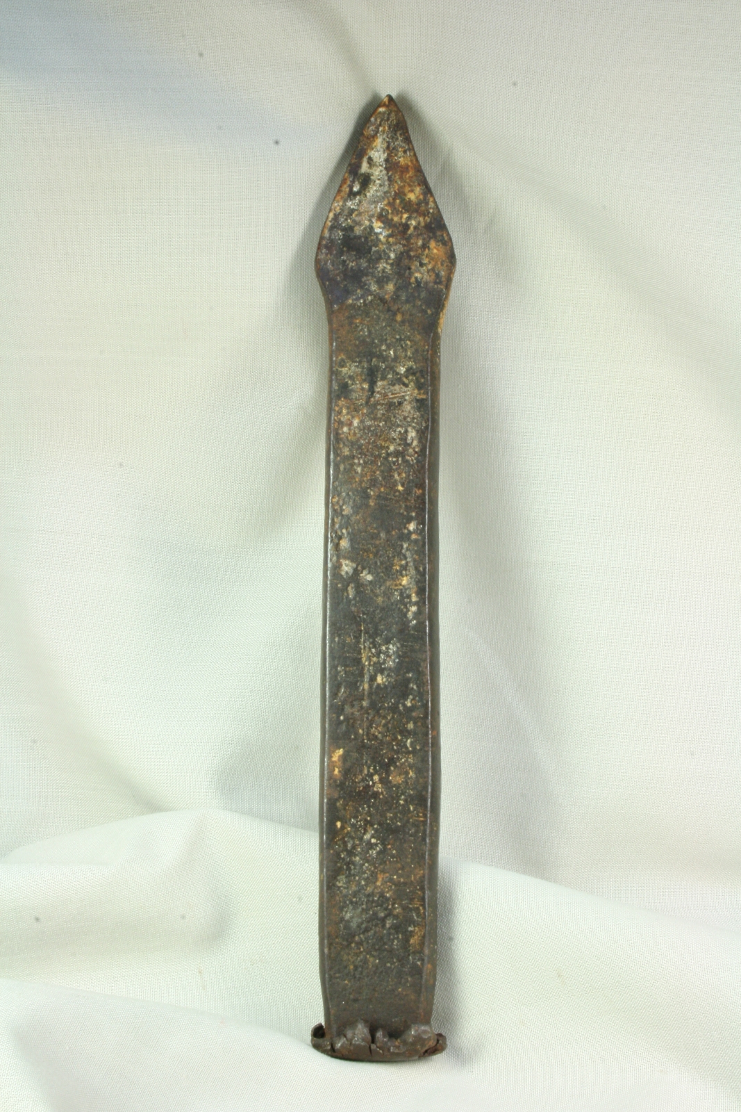 Antiques of iron chisel tip masonry