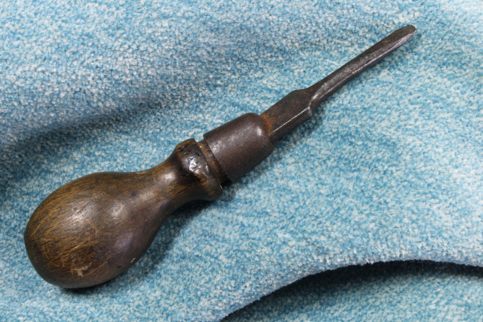 Antiques of miniature travel screwdriver