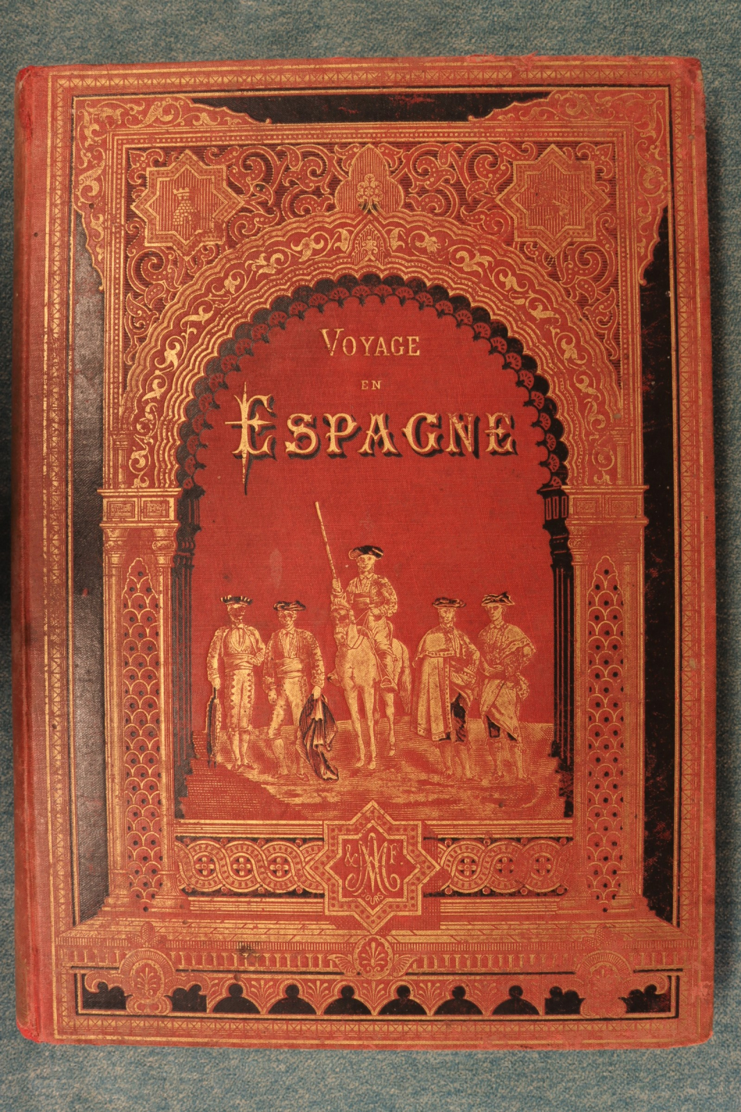 Antiguedades de voyage en espagne eugene poitou