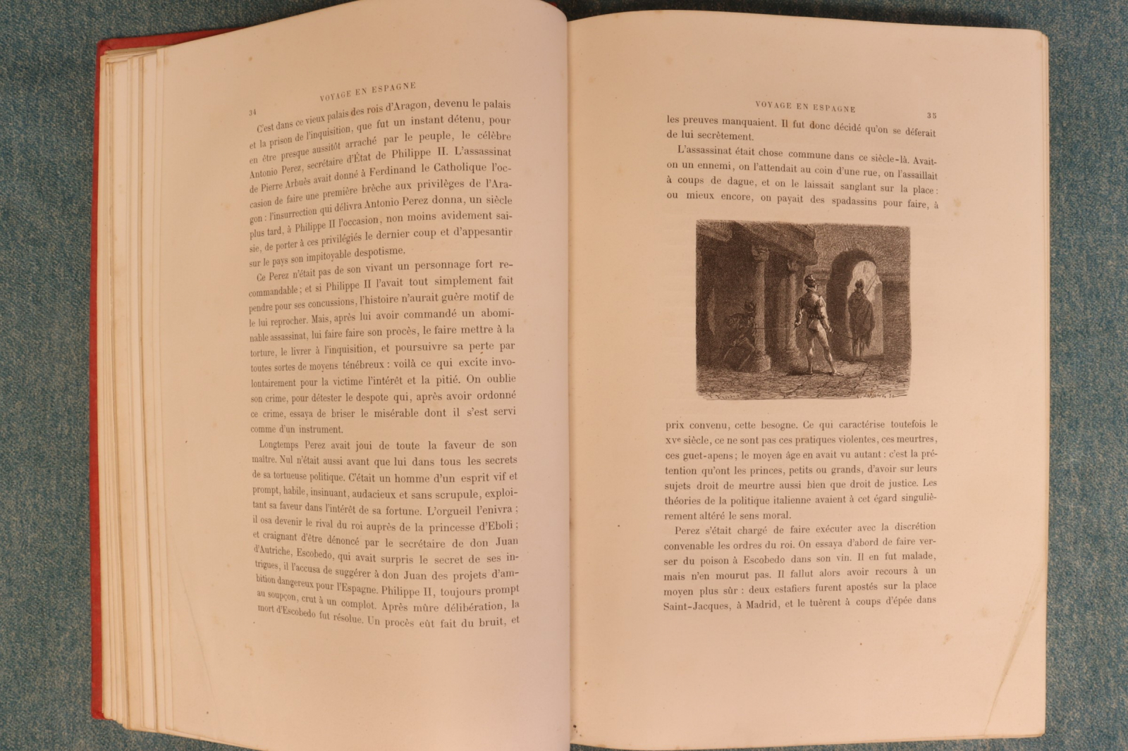 Voyage en Espagne. Eugéne Poitou. 1884 (t)