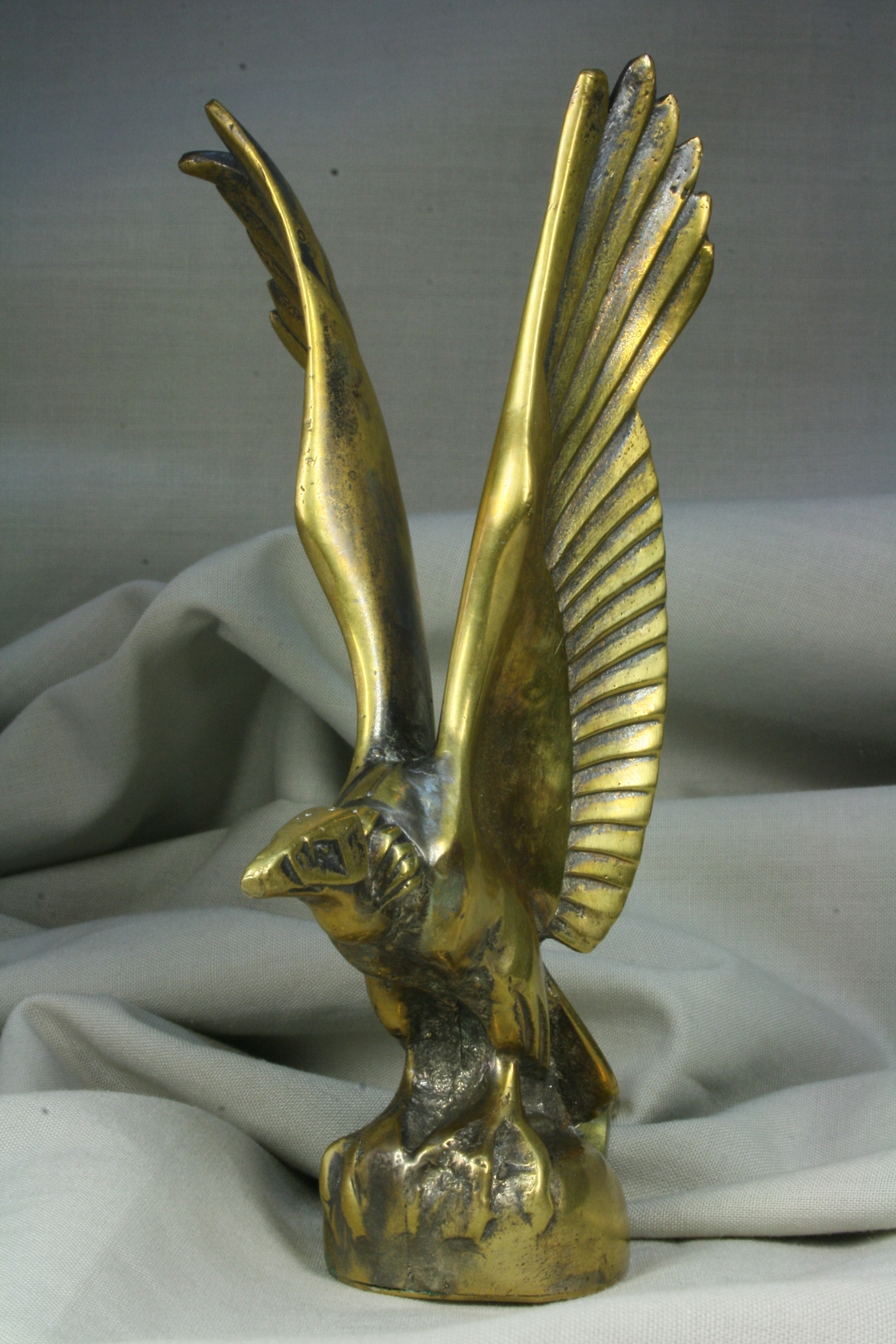 Antiques of bottle opener with an eagle art nouveau modernism