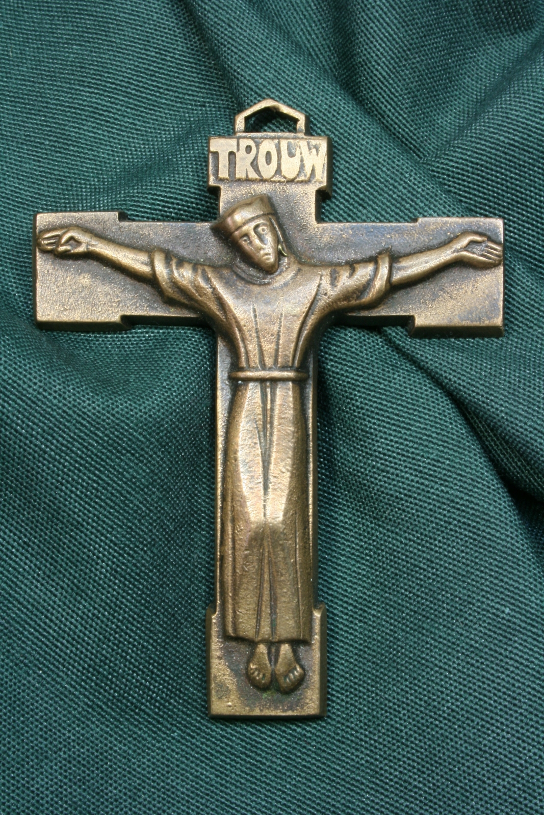 Antiques of crucifix romanesque style trouw rare