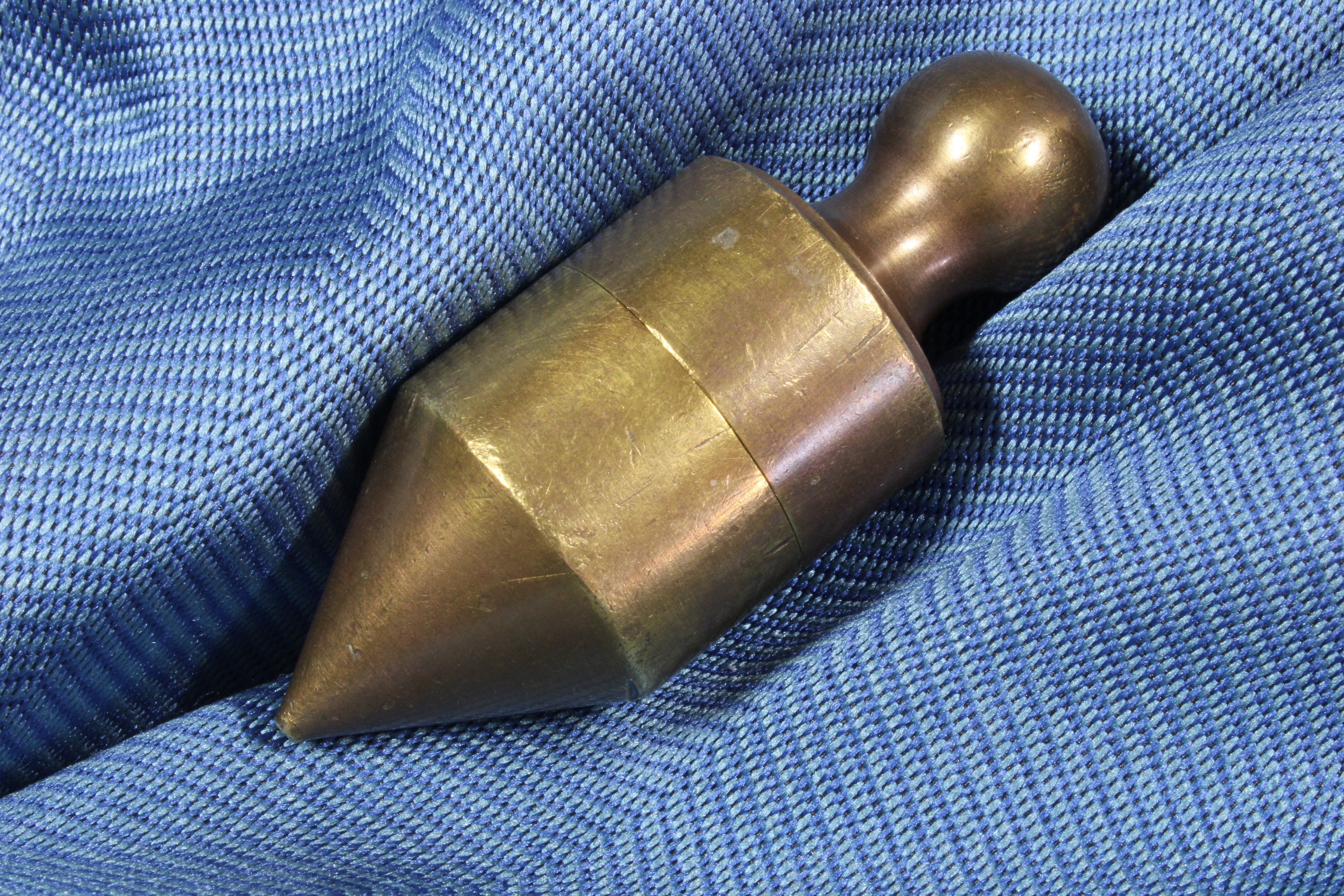 Antiques of bronze perico plumb bob