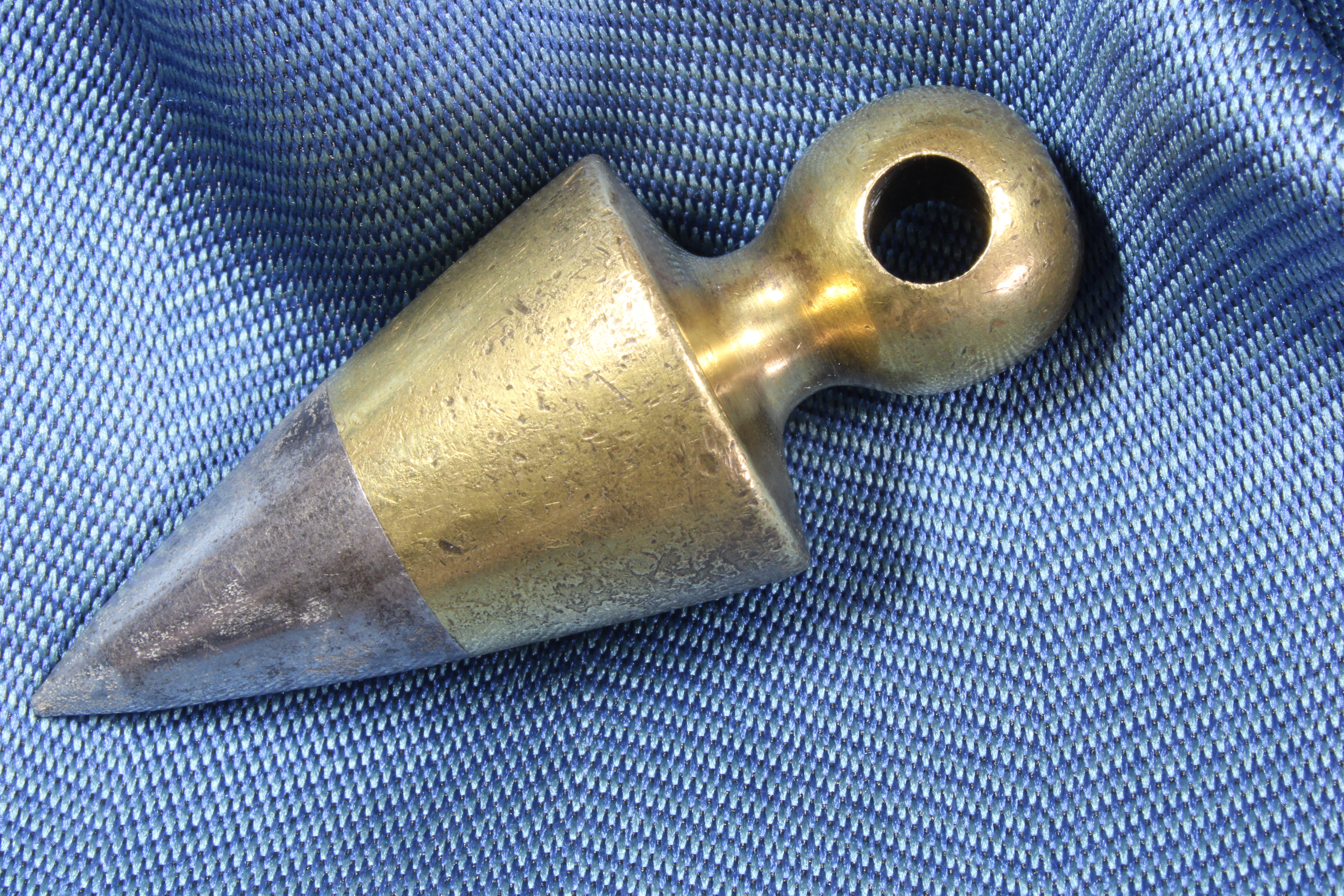 Antiques of fixed head perico plumb bob