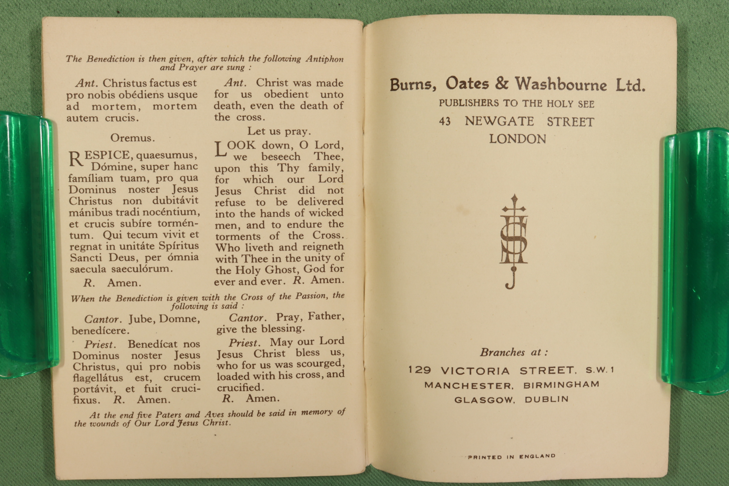 LIBRETO ESTACIONES DEL VÍA CRUCIS. 1931