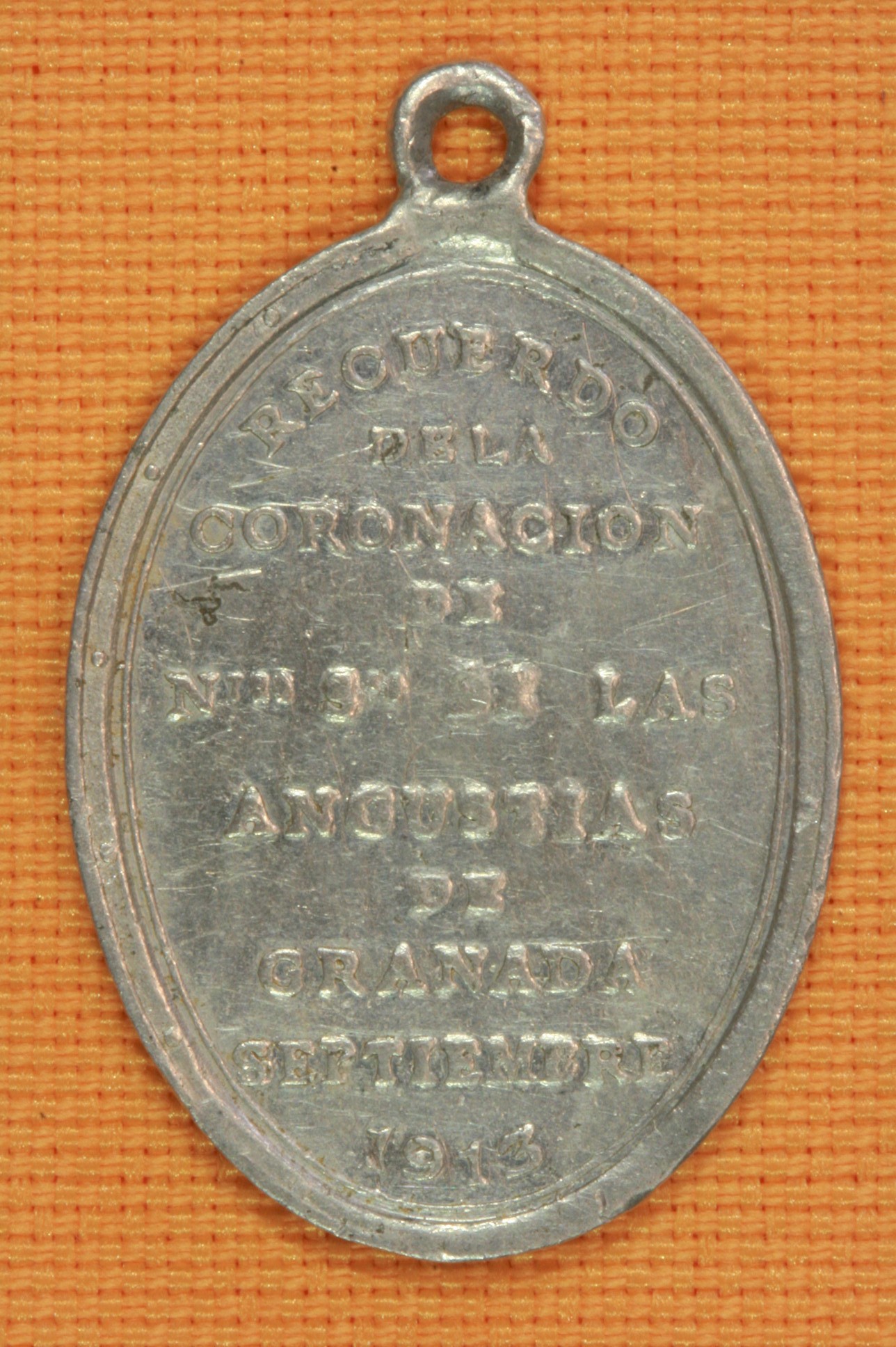 MEDALLA NUESTRA SEÑORA DE LAS ANGUSTIAS. 1913