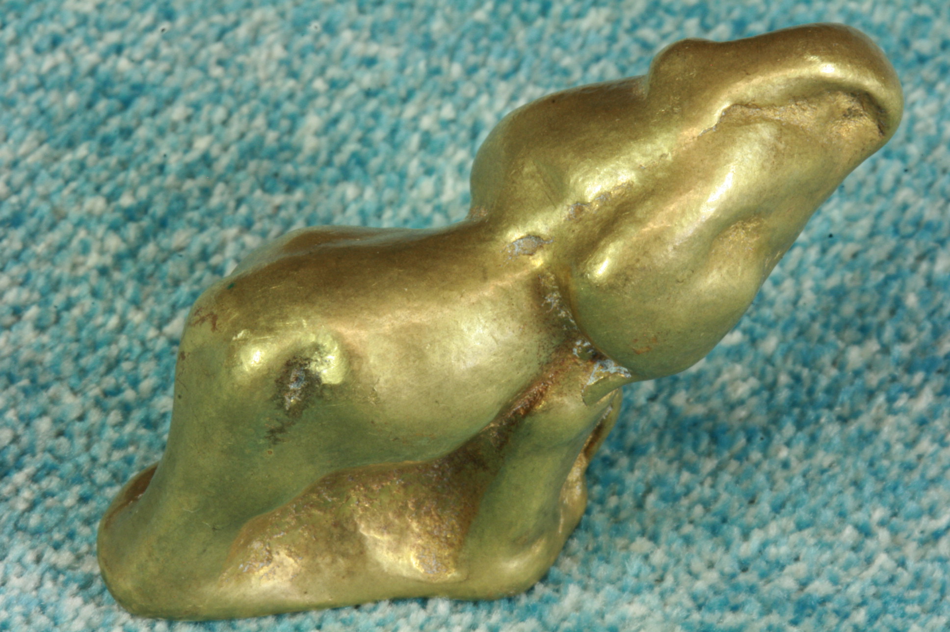 MINIATURA ELEFANTE BRONCE. S.XX.