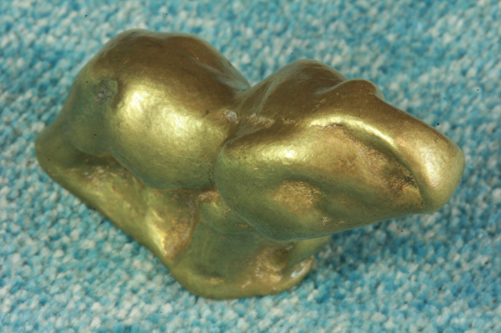 MINIATURA ELEFANTE BRONCE. S.XX.