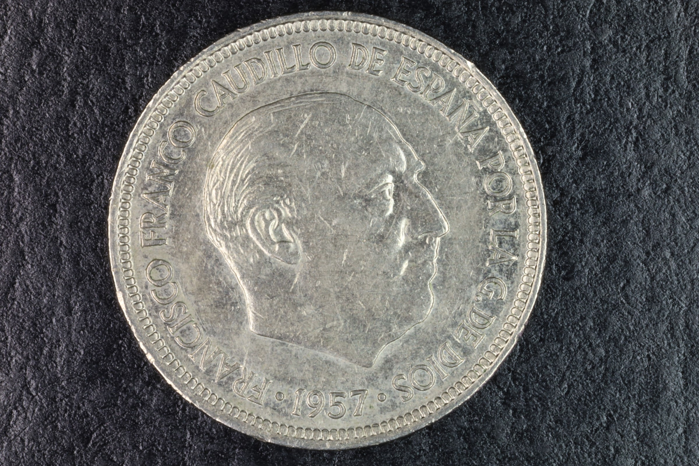 Antiques of franco coin pesetas  bc