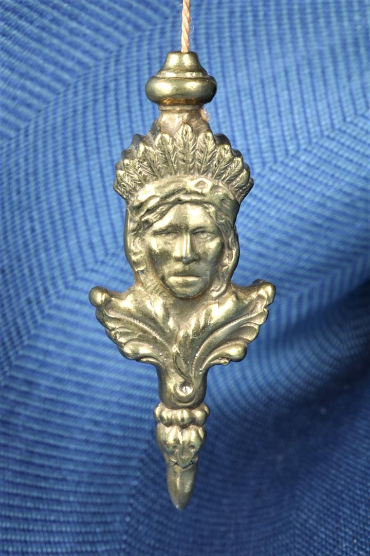 Antiques of indian perico plumb bob heinz