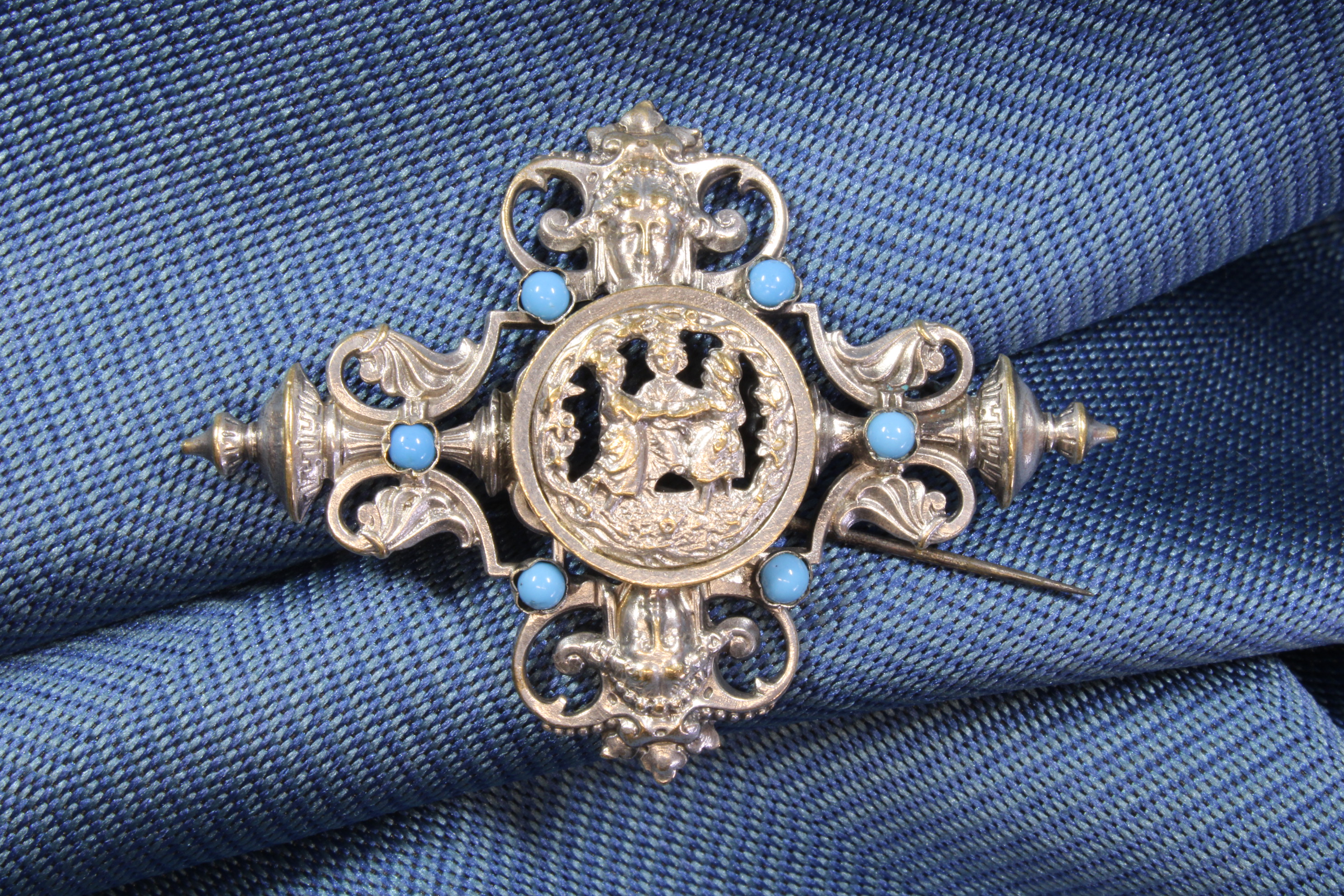 Antiques of modernist brooch th century