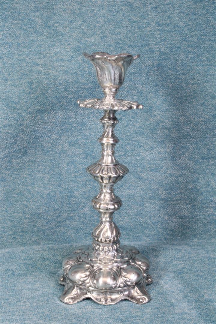 Antiques of modernist style candlestick metal alloy th century