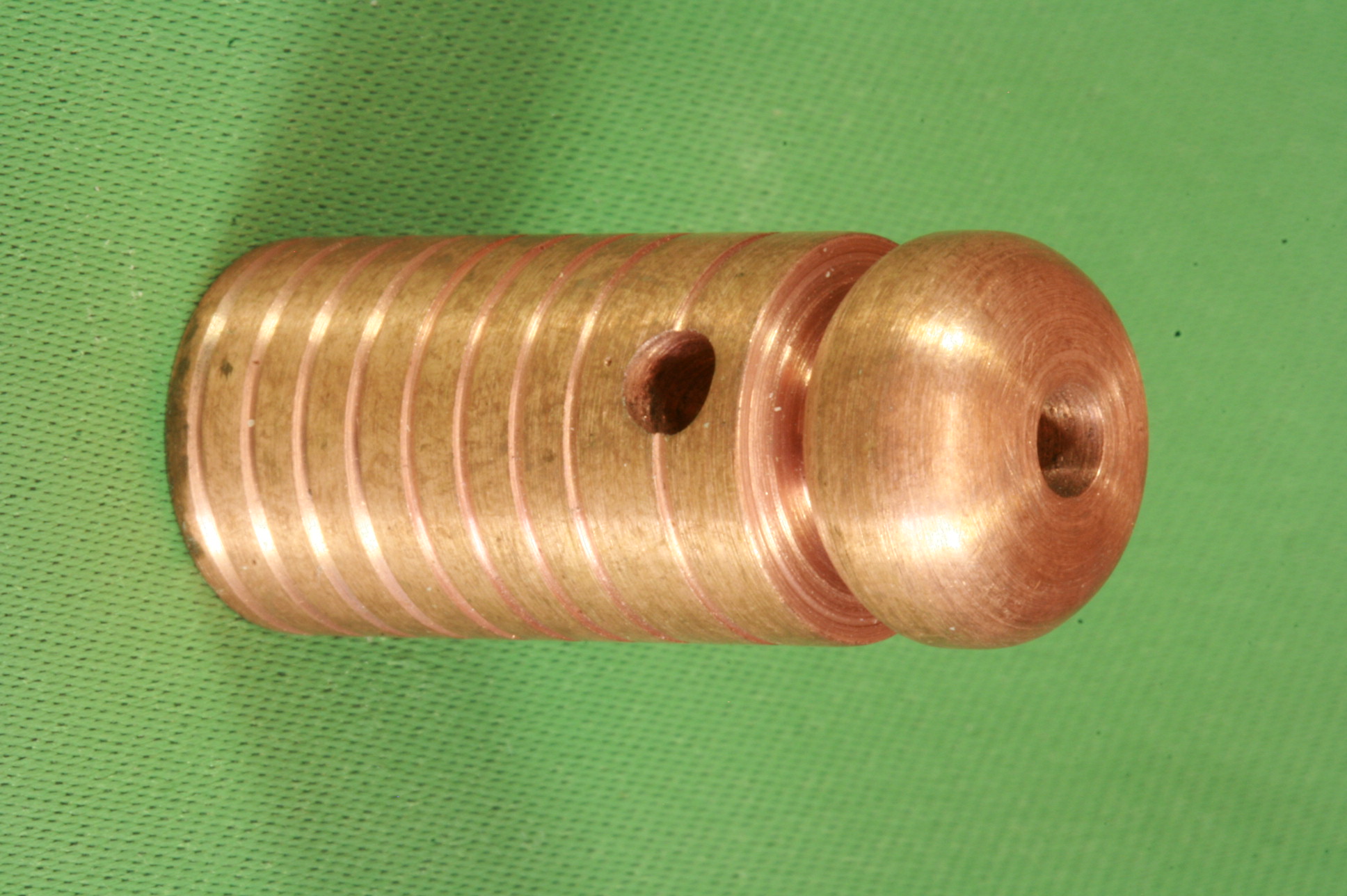 Antiques of perico cylinder plummet copper colour