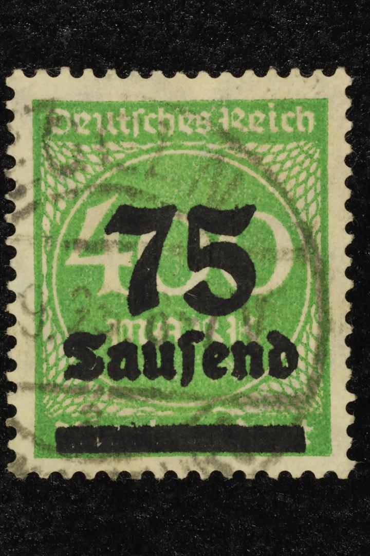 Antiques of postal stamp germany marks used