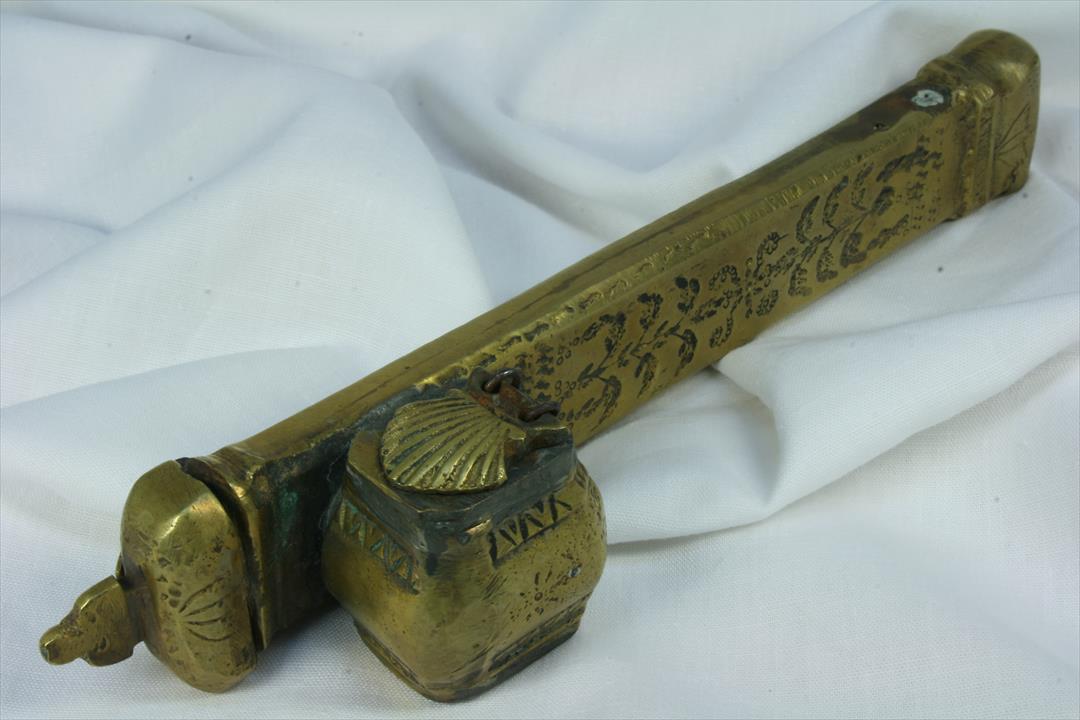 Antiques of travel writing case indo persa dyener picker