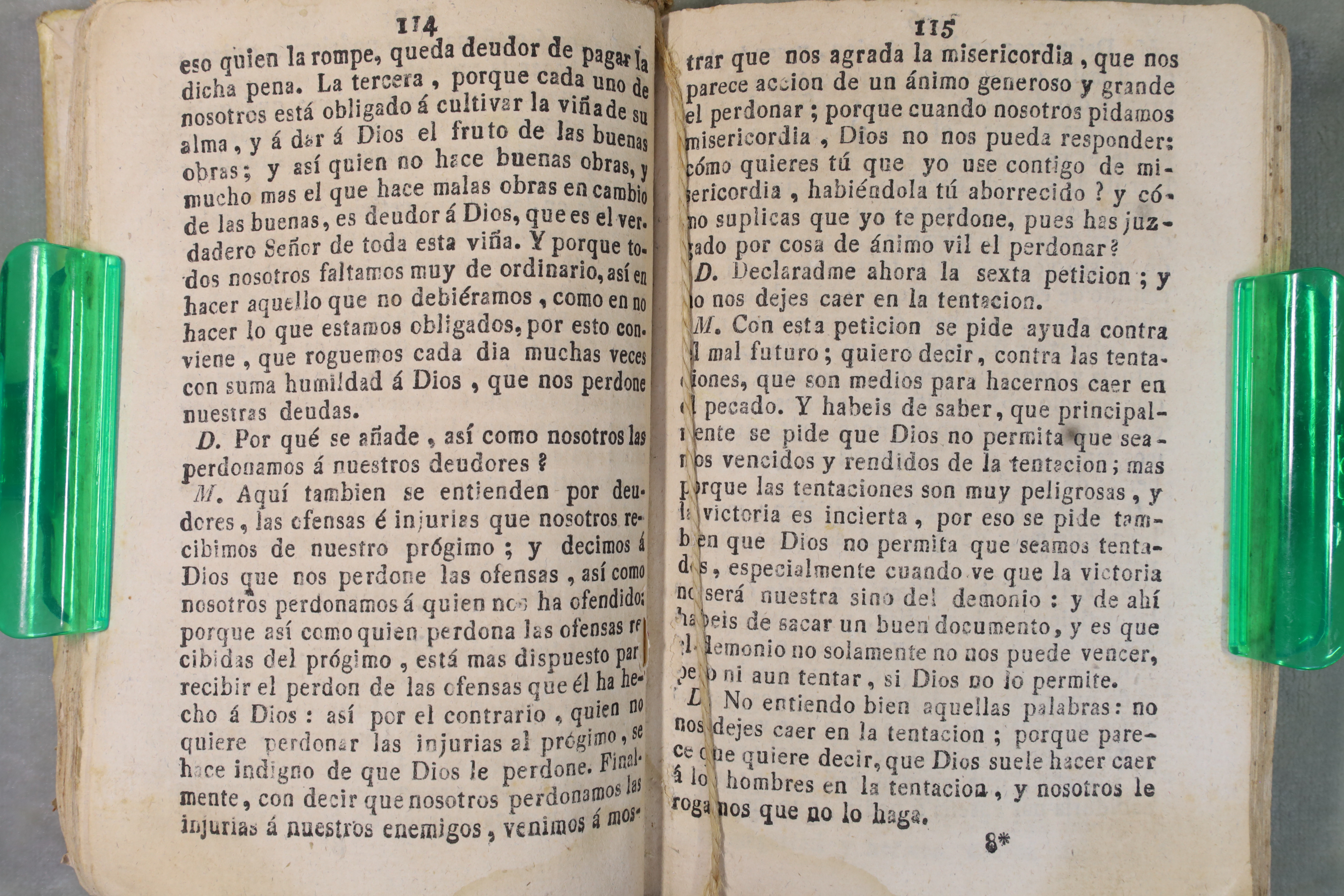 DECLARACIÓN COPIOSA DE LA DOCTRINA CRISTIANA. CLEMENTE VIII Y BELARMINO. 1826