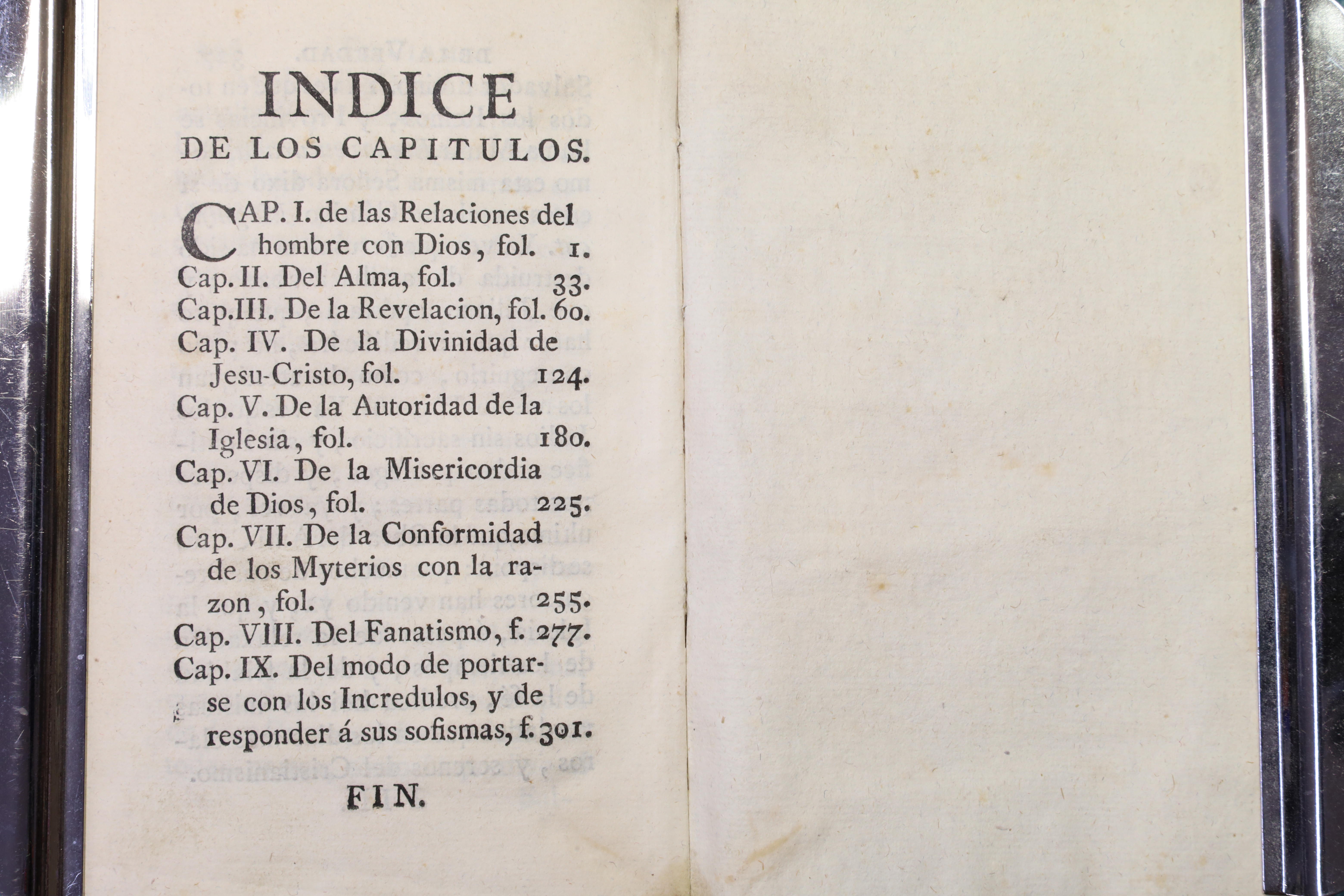 EL CLAMOR DE LA VERDAD CONTRA LA SEDUCCIÓN Y ENGAÑOS DEL MUNDO. CARACCIOLO. 1775