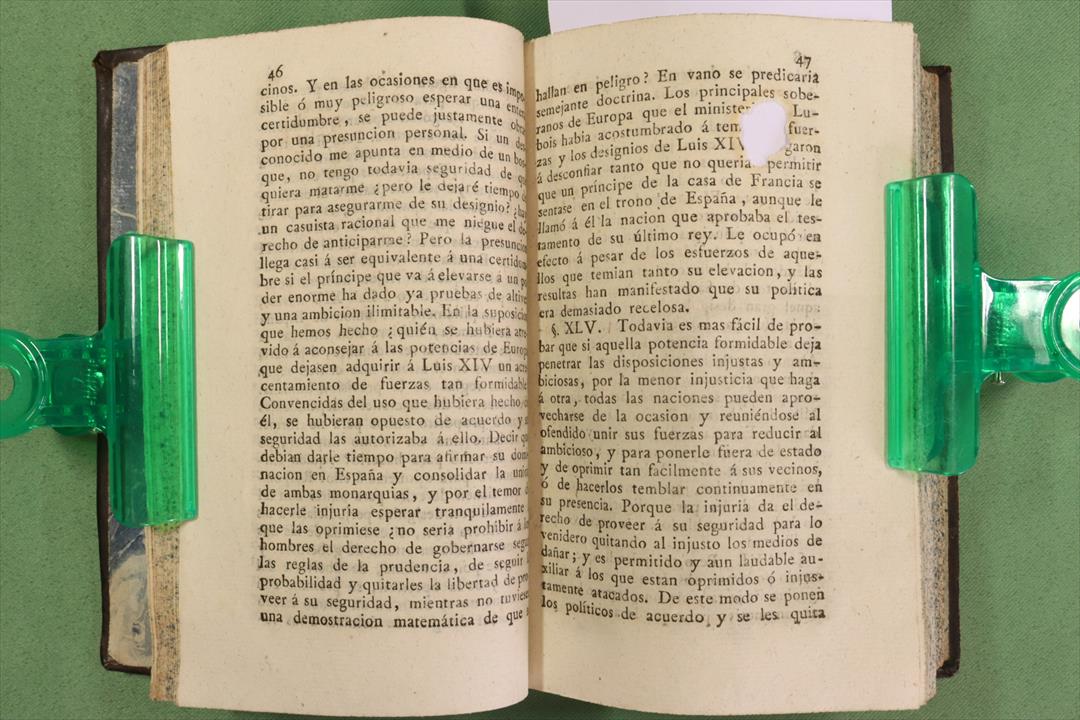 EL DERECHO DE GENTES O PRINCIPIOS DE LA LEY NATURAL. EMER DE VATTEL. (t)