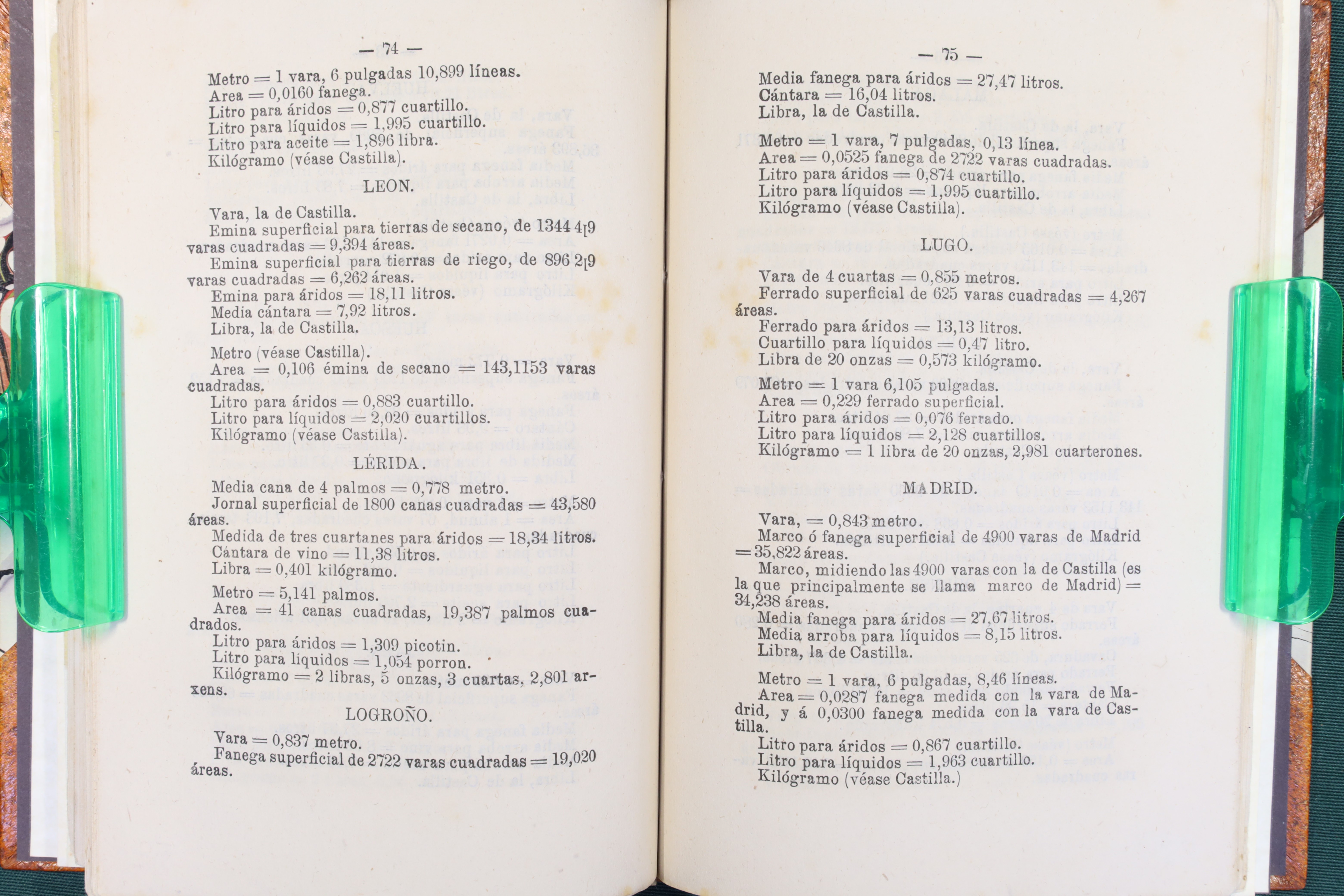 EL SISTEMA MÉTRICO DECIMAL PUESTO AL ALCANCE DE TODOS POR UN INGENIERO. 1868