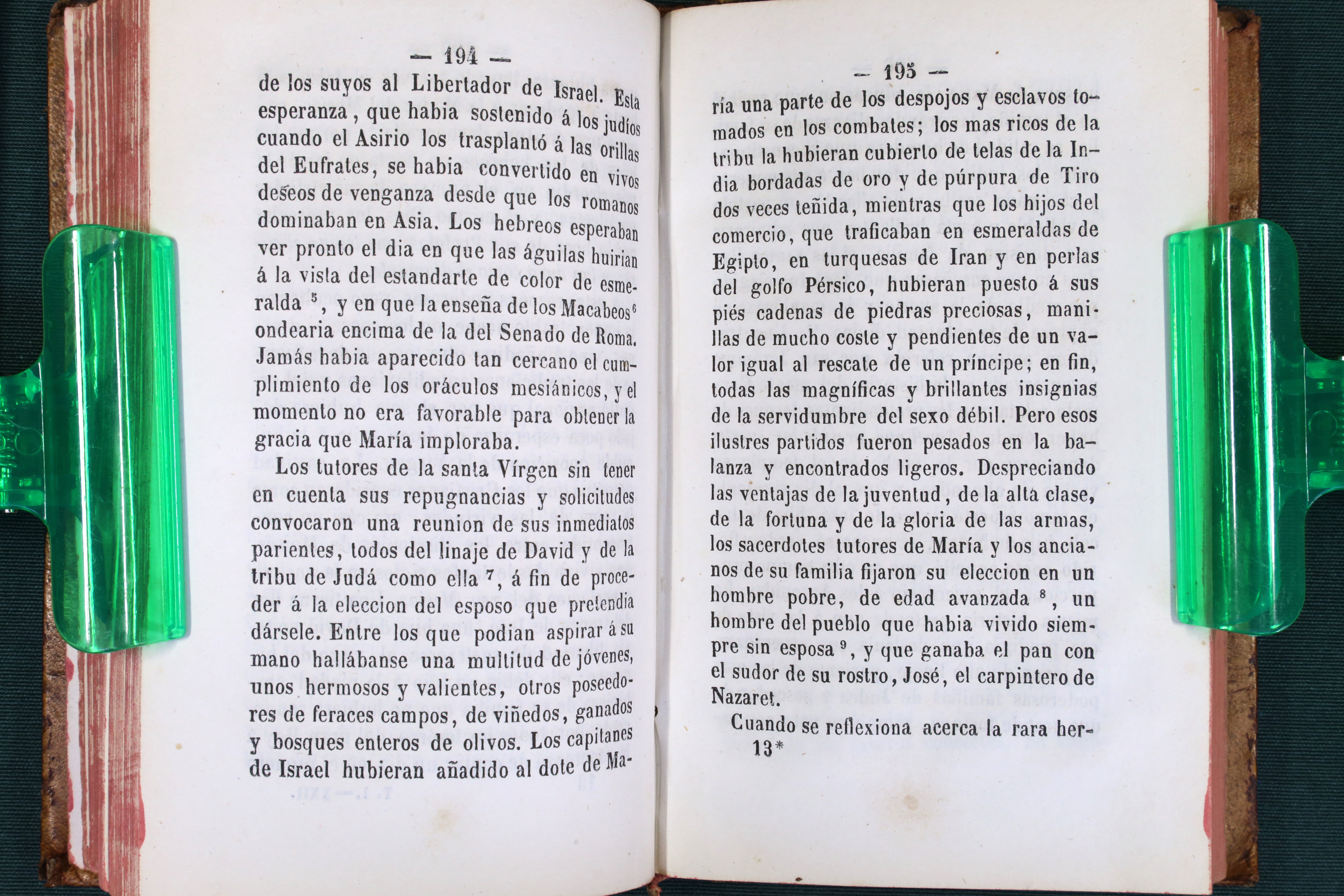 LA VIRGEN. HISTORIA DE MARÍA MADRE DE DIOS. DOS TOMOS. 1857