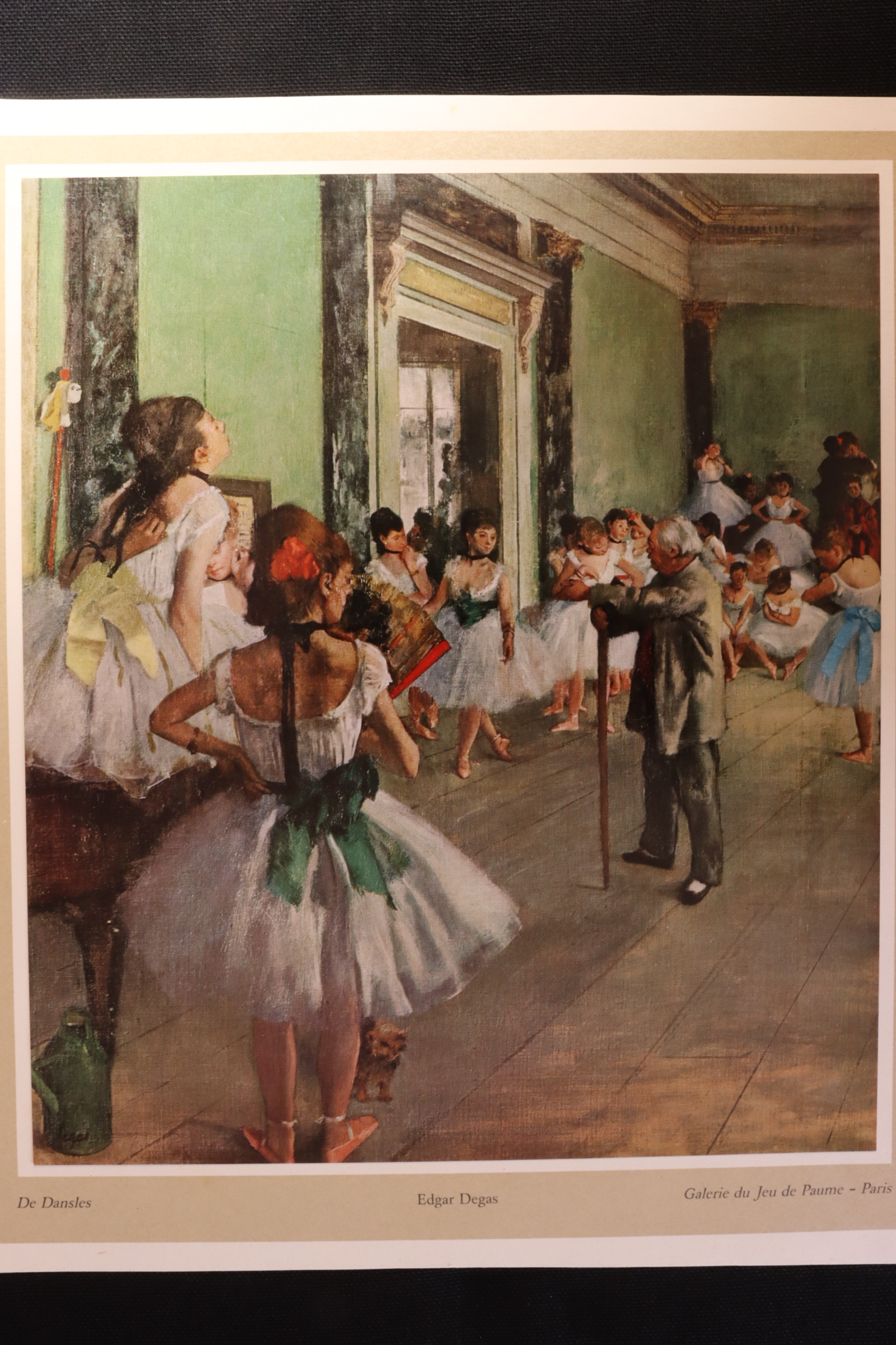 Antiques of sheet the dancers by edgar degas