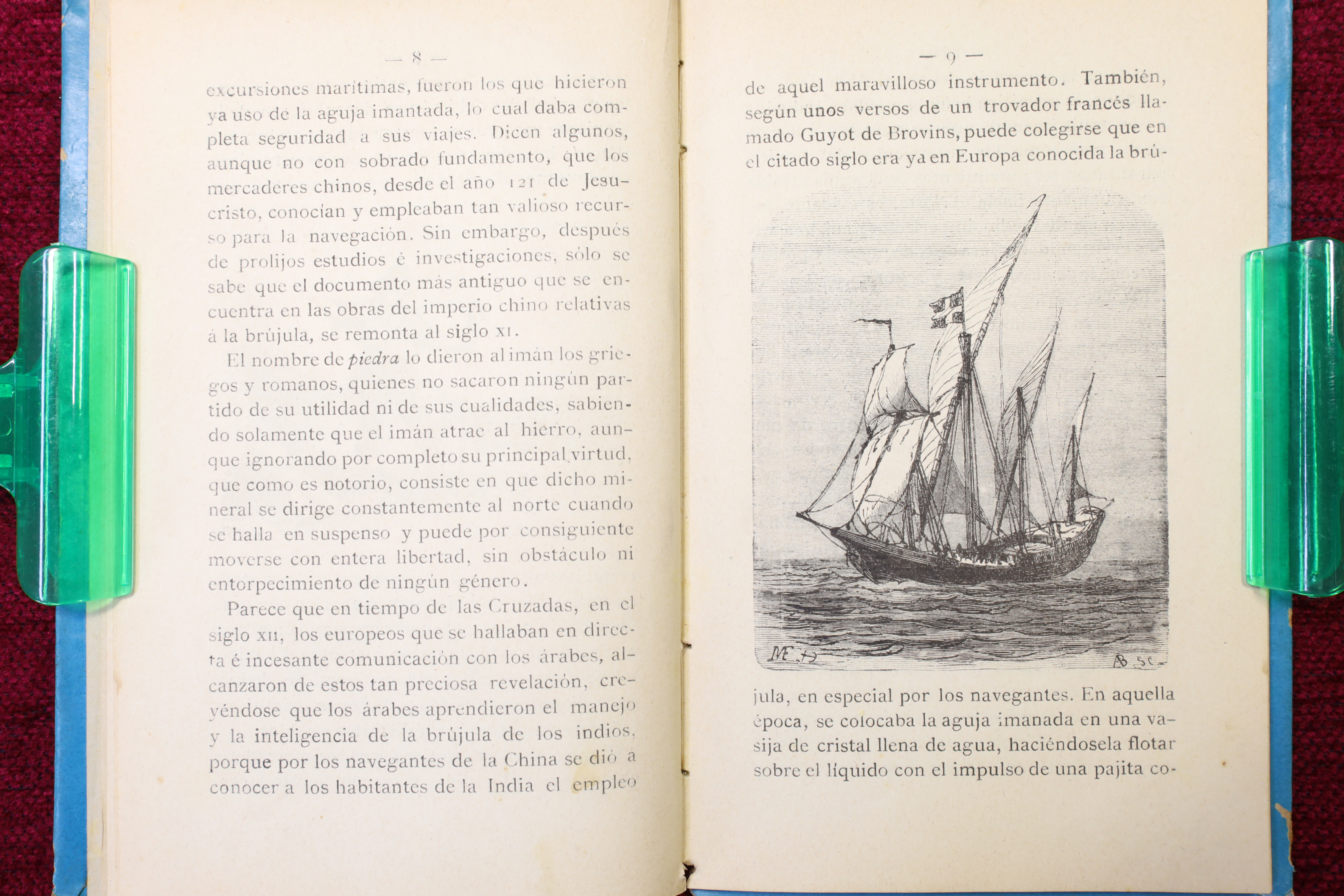 LIBRO CONQUISTAS DE LA CIVILIZACIÓN. JOAQUÍN BOHIGAS. 1894 