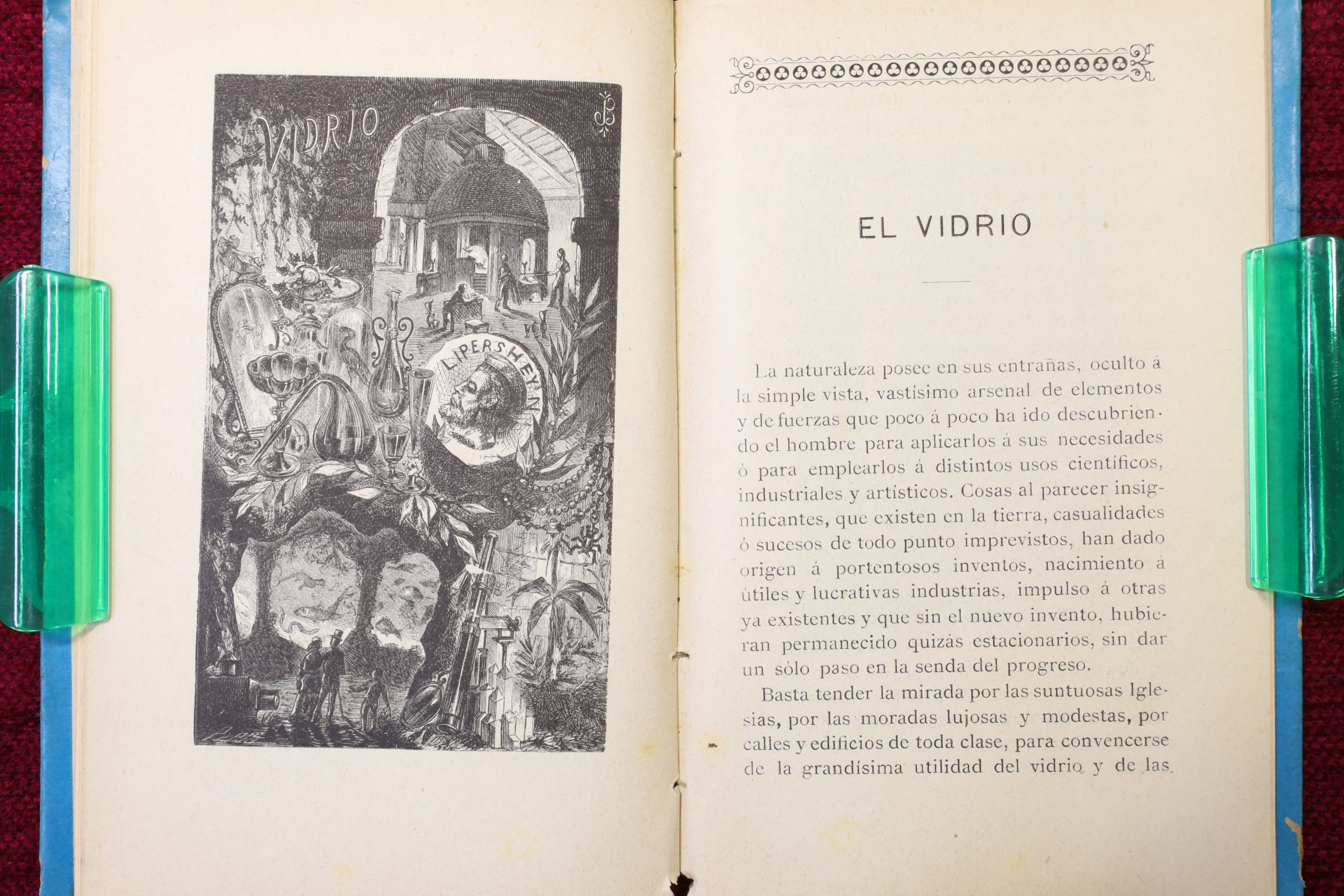 LIBRO CONQUISTAS DE LA CIVILIZACIÓN. JOAQUÍN BOHIGAS. 1894 