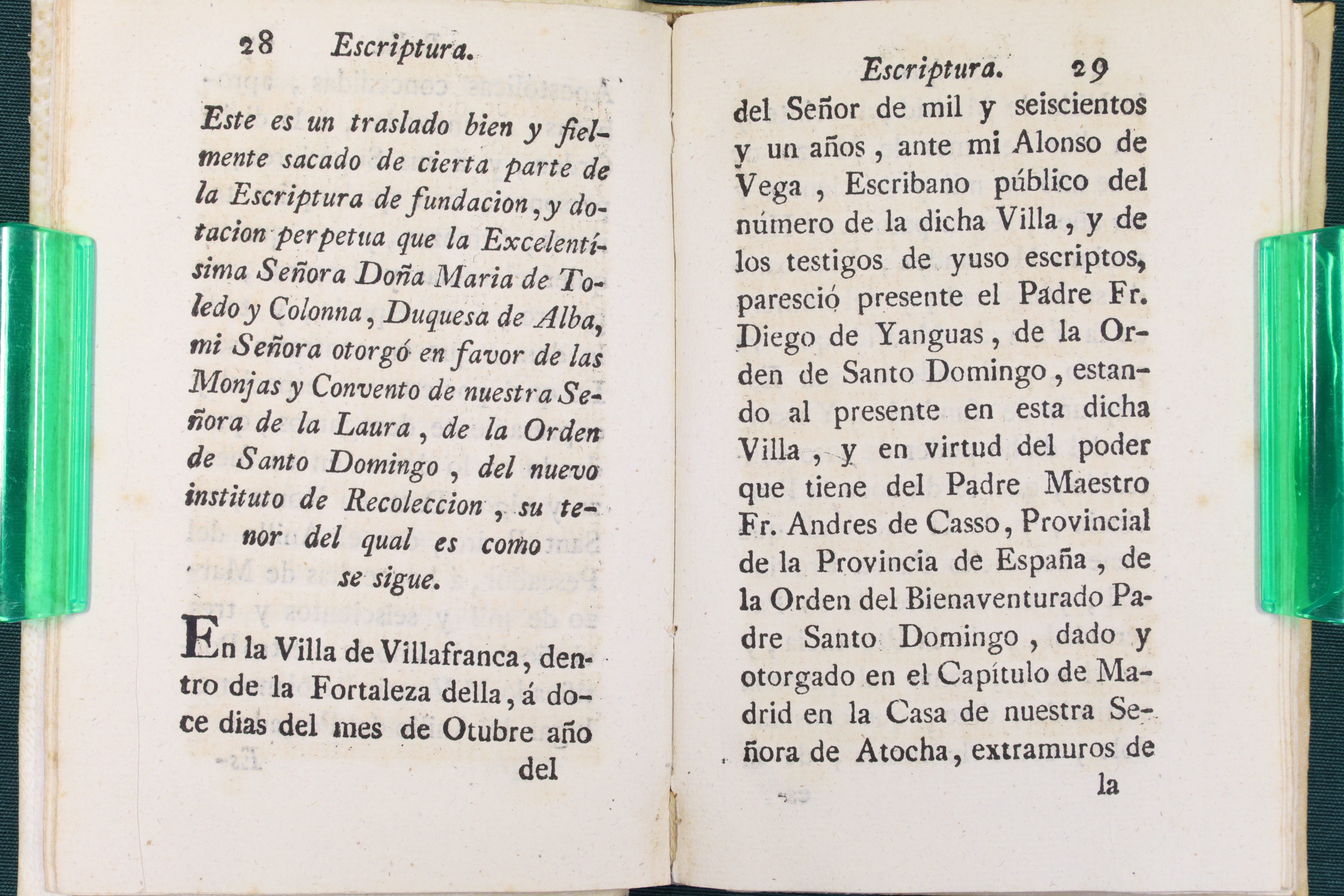 LIBRO CONSTITUCIONES ORDEN DE SANTO DOMINGO. CONVENTO. 1805 (t)