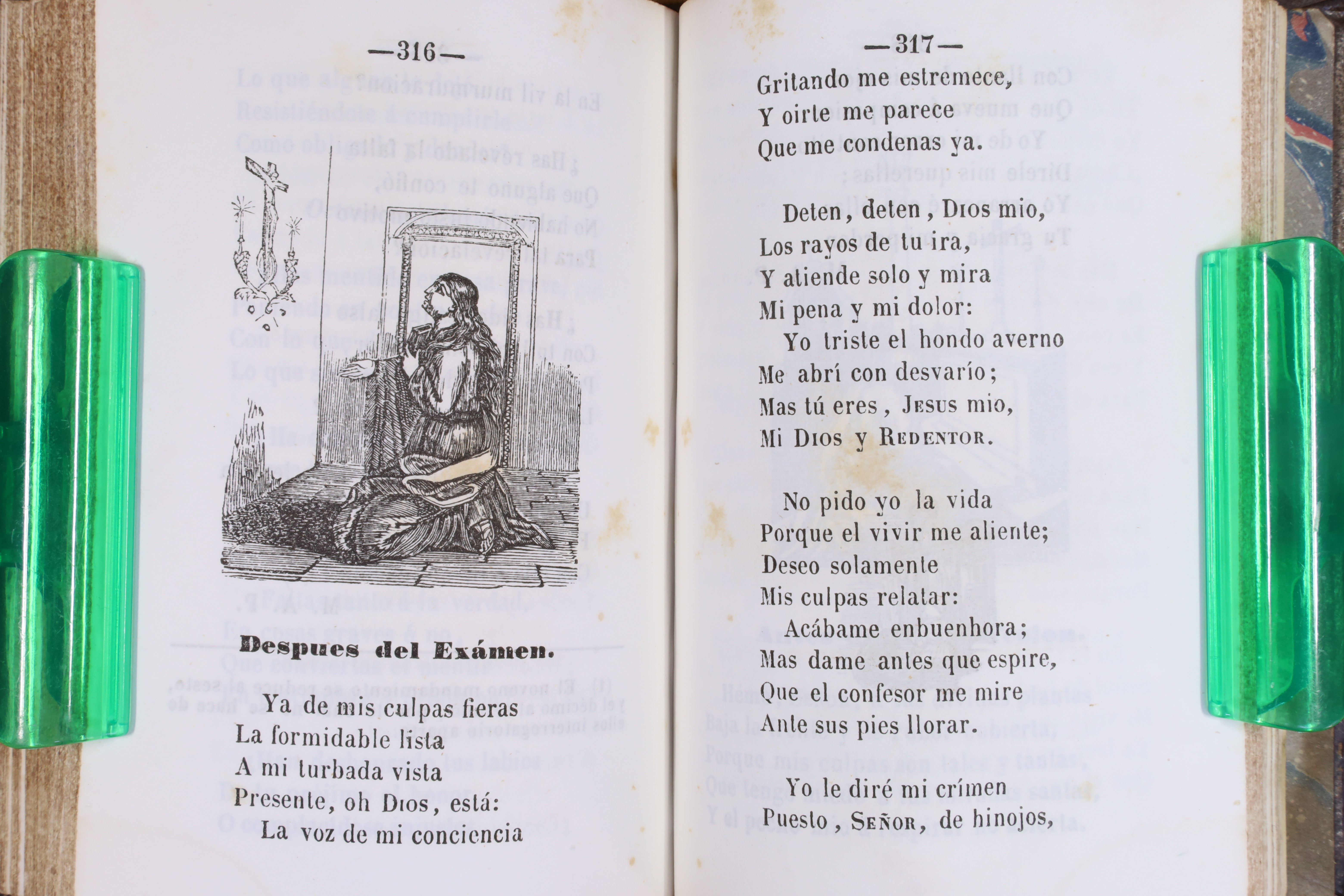 LIBRO EJERCICIO COTIDIANO Y NOVÍSIMO DEVOCIONARIO. MIGUEL AGUSTÍN PRÍNCIPE. 1844