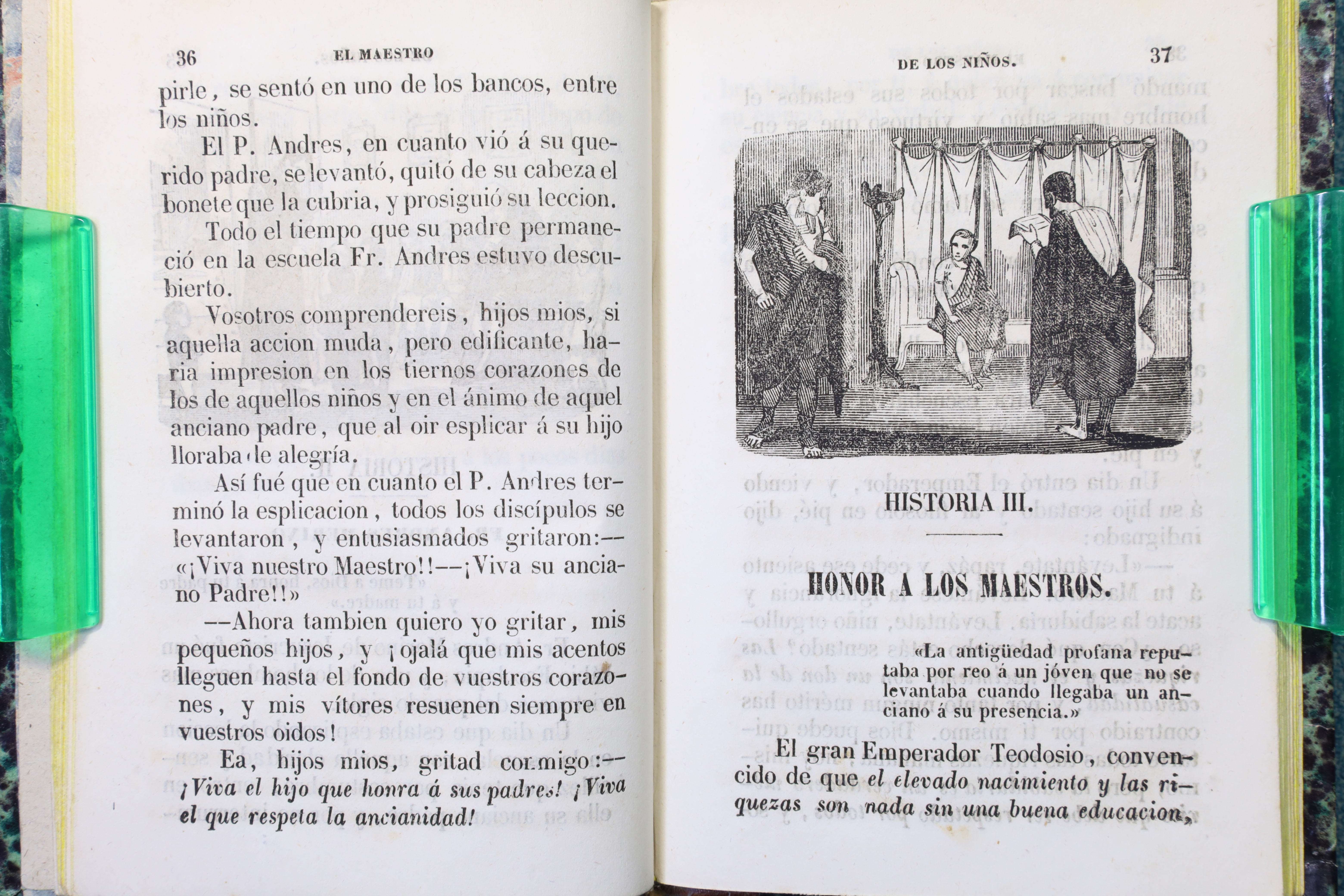 LIBRO EL MAESTRO DE LOS NIÑOS. ALVERÁ. 1850 