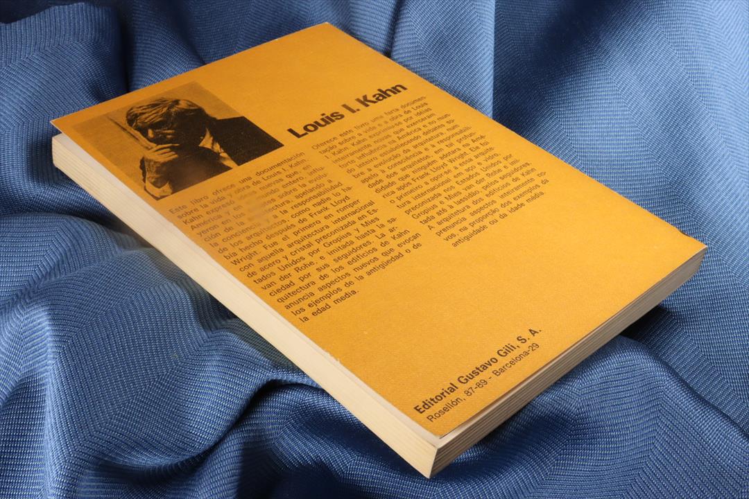 LIBRO ESTUDIO PAPERBACK. LOUIS I. KAHN. 1980 (t)