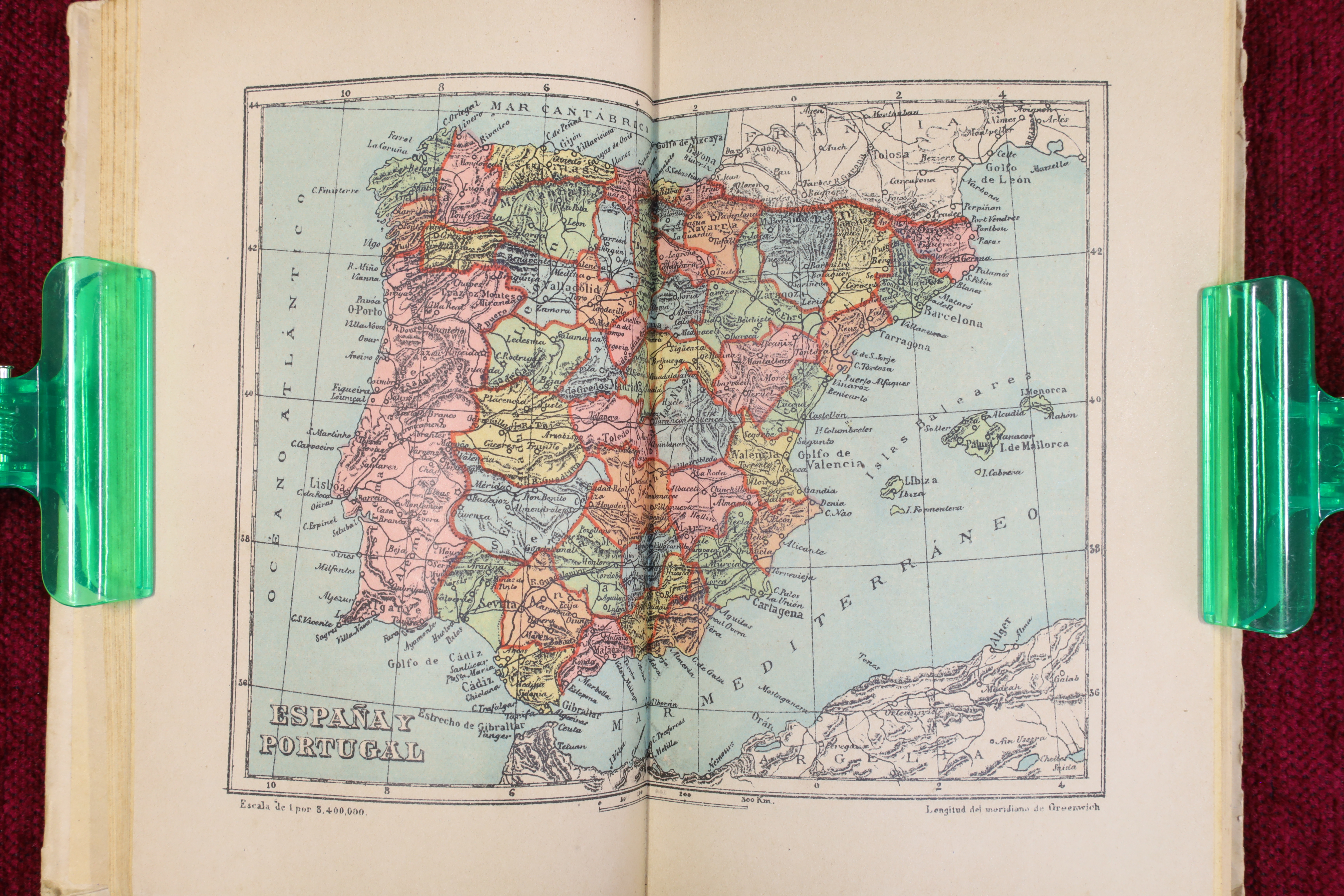 LIBRO GEOGRAFÍA PARA NIÑOS. 2º GRADO. PALUZÍE. 1907  