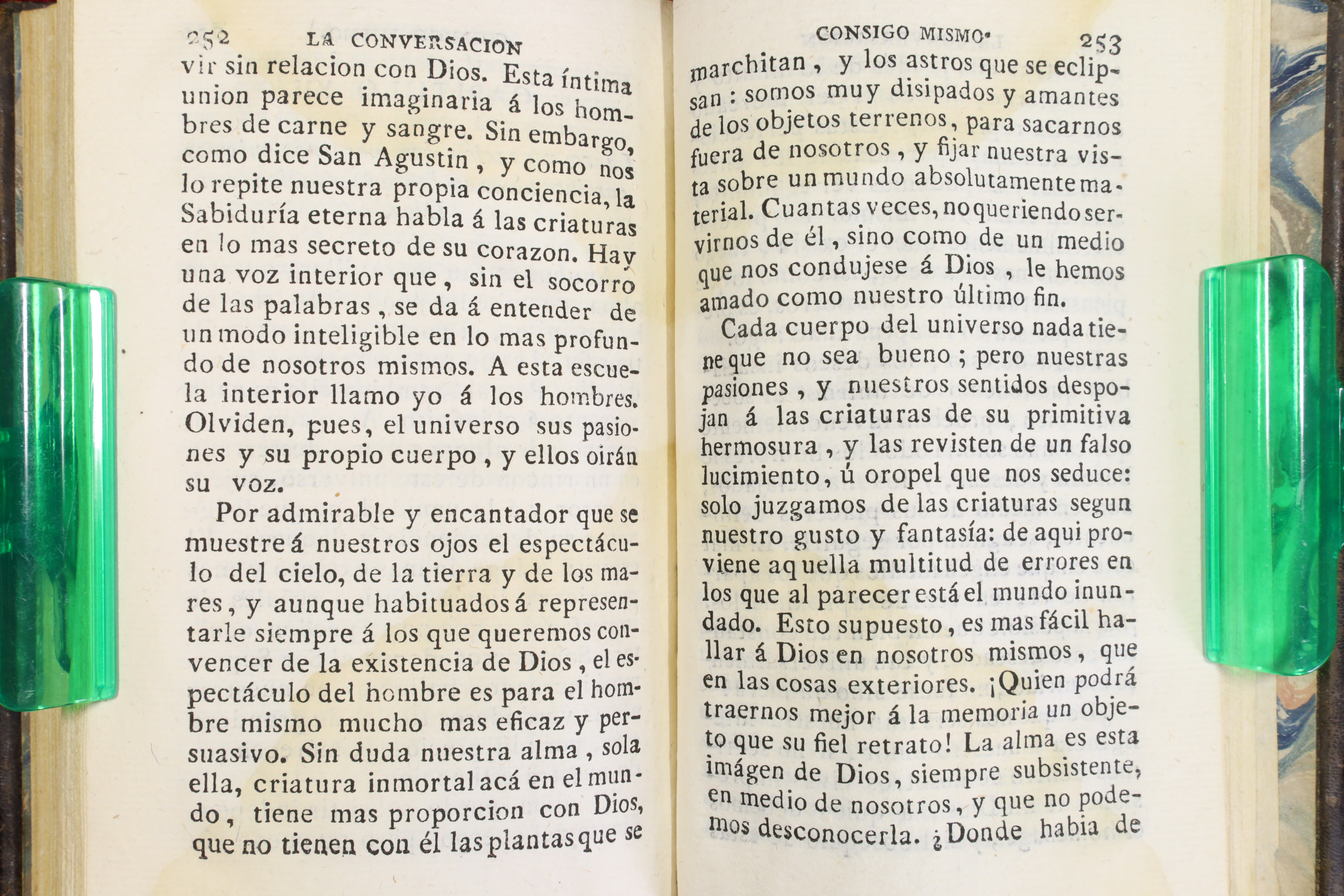 LIBRO LA CONVERSACIÓN CONSIGO MISMO. CARACCIOLO. 1817 (t)