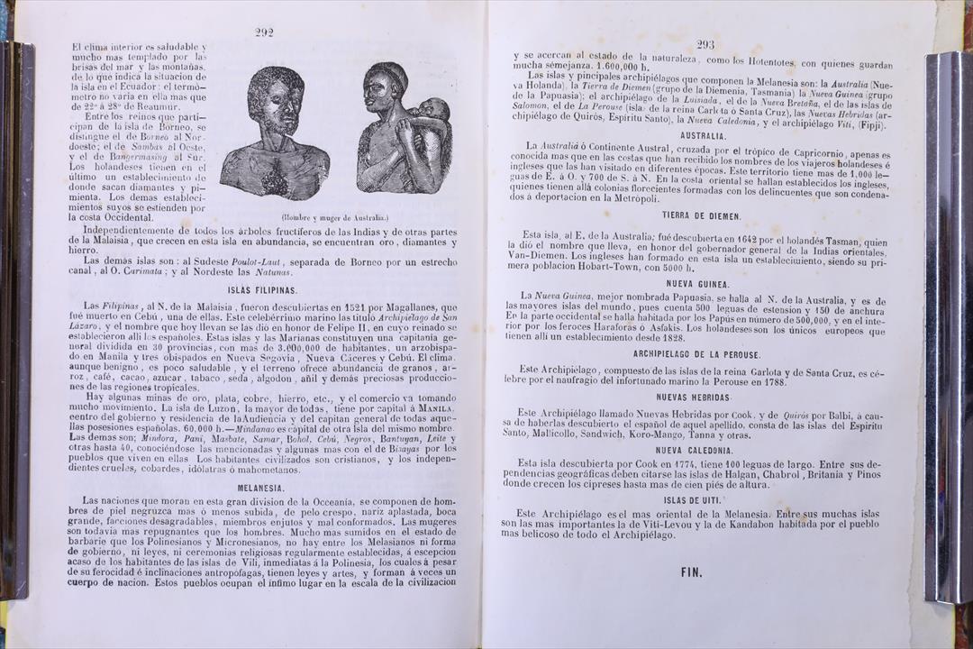 LIBRO LA TIERRA. DESCRIPCIÓN GEOGRÁFICA. 1849 (t)