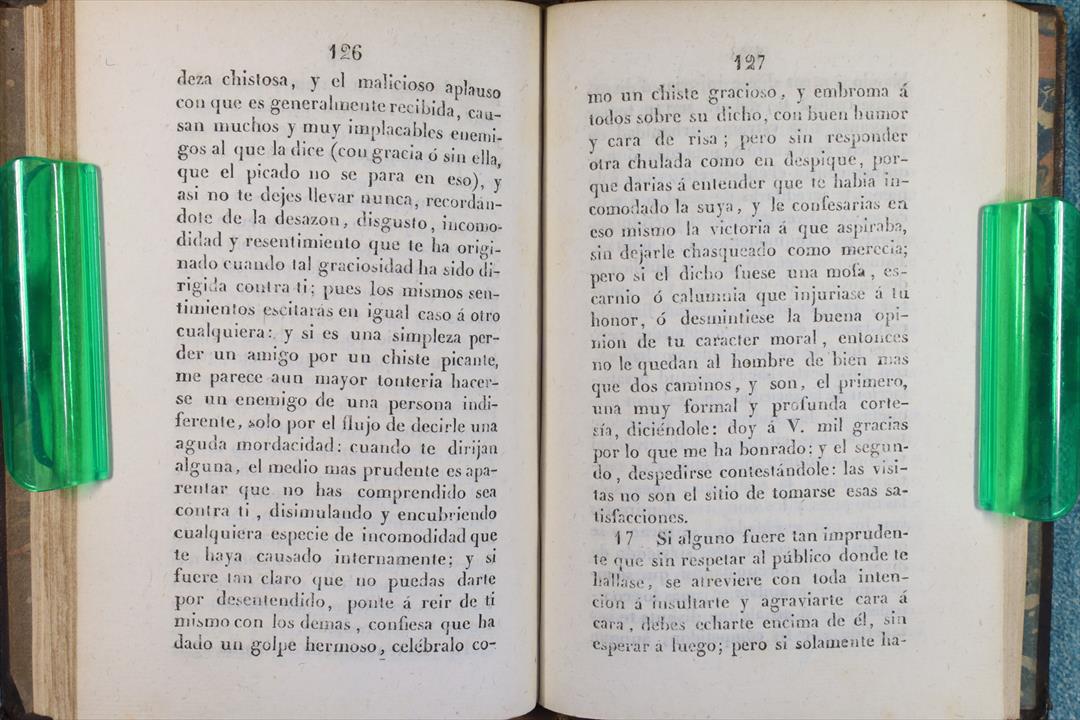 LIBRO LECCIONES DE MUNDO Y DE CRIANZA. 1831 (t)