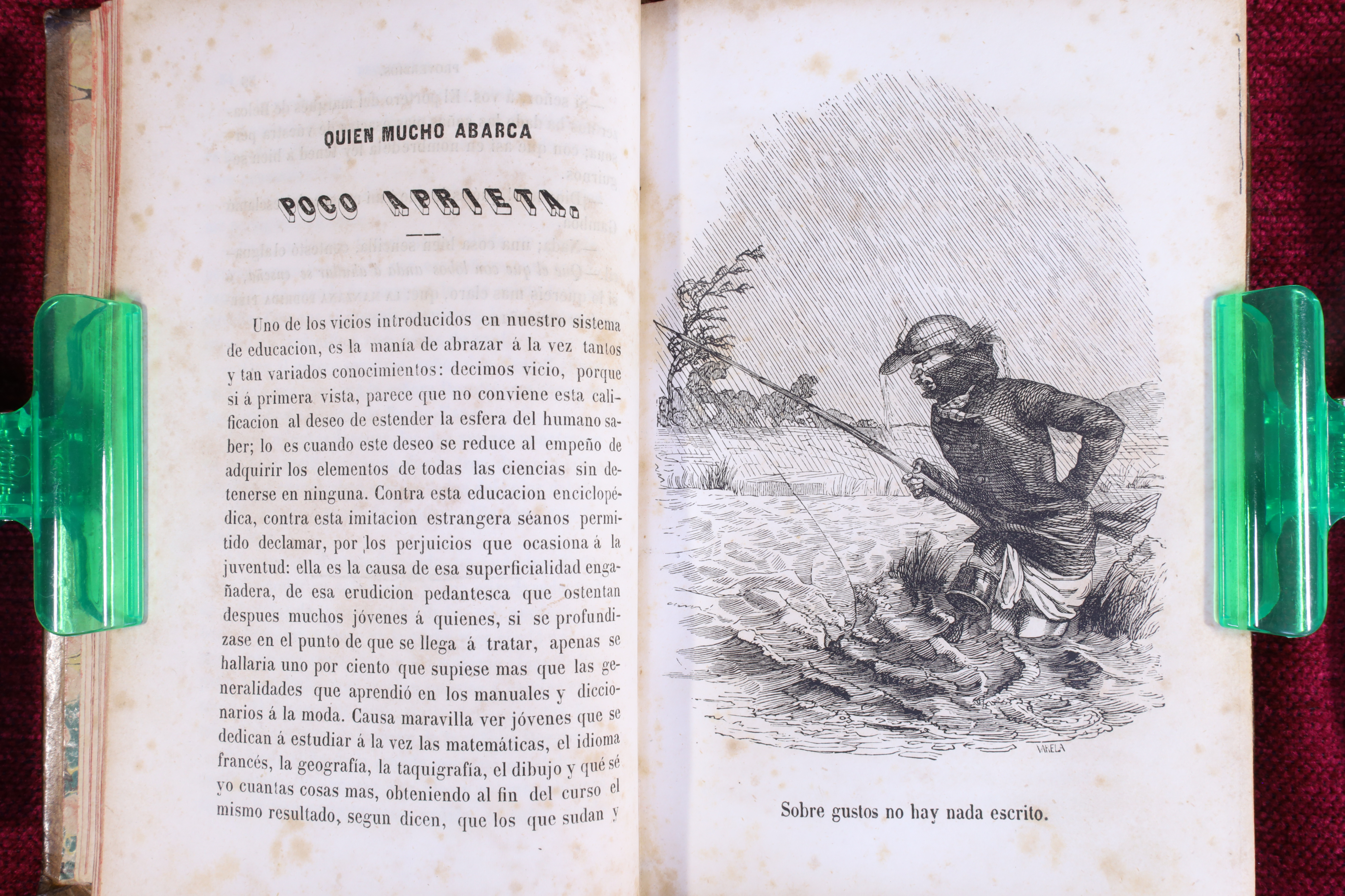 LIBRO LOS CIEN PROVERBIOS O LA SABIDURÍA DE LAS NACIONES. 1845