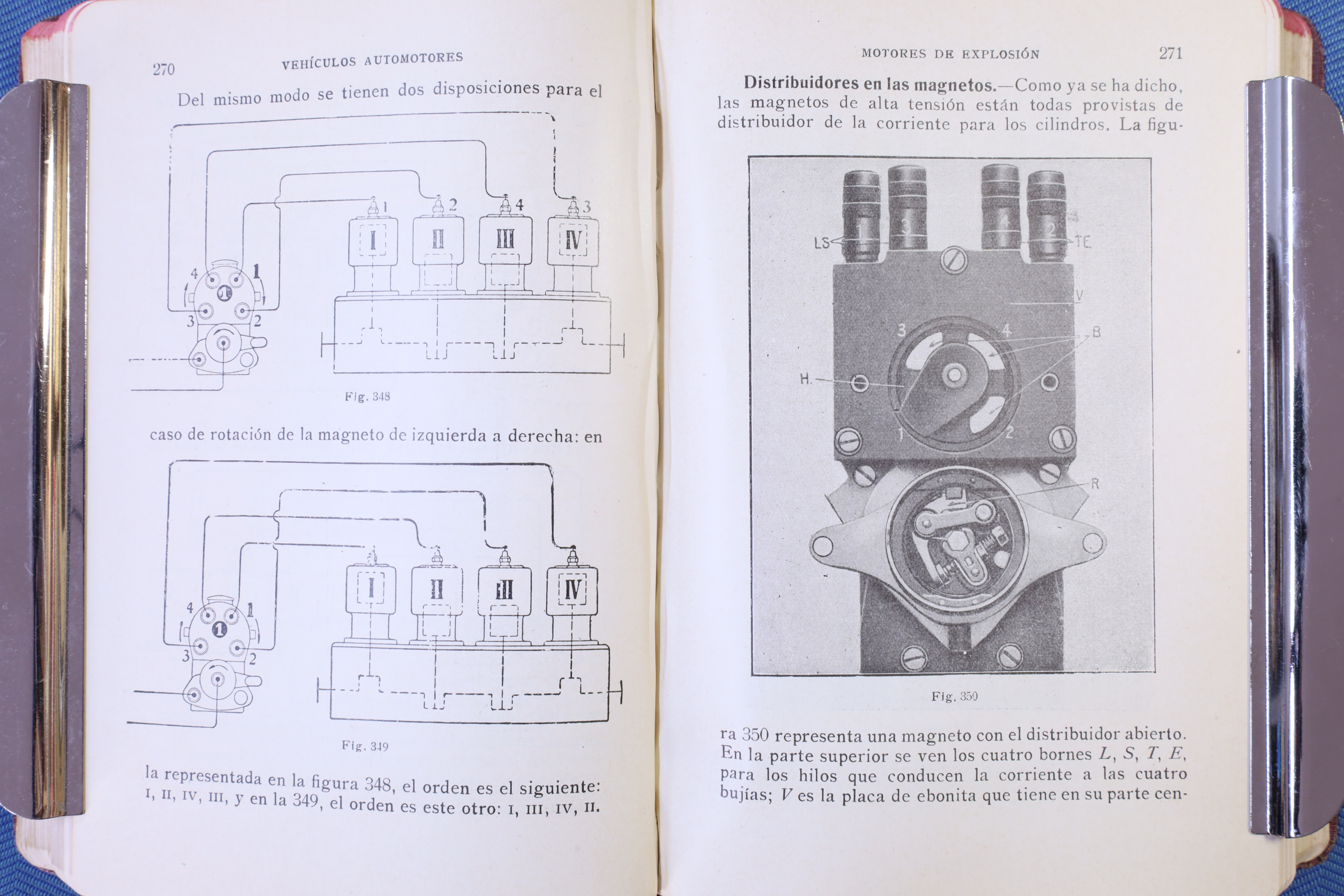 LIBRO MANUAL DEL AUTOMOVILISTA Y RECETARIO DEL AUTOMOVILISTA. DOS TOMOS. 