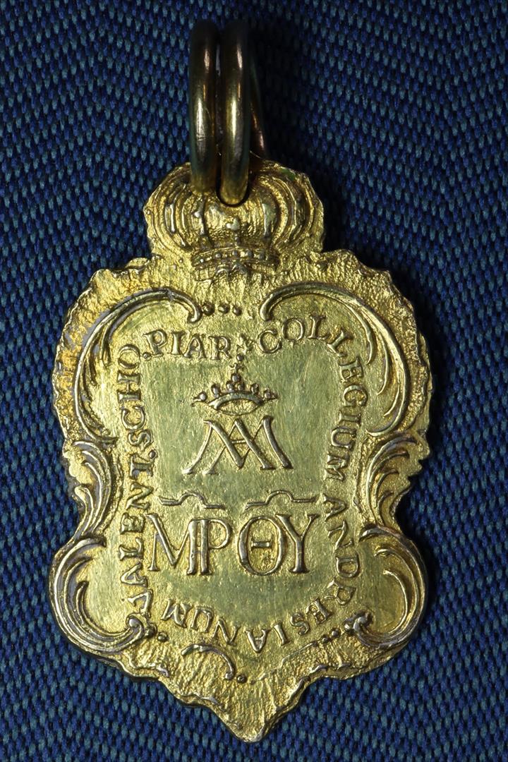 MEDALLA SAN ANDRÉS. COLEGIO ANDRESIANO. S.XIX (t)