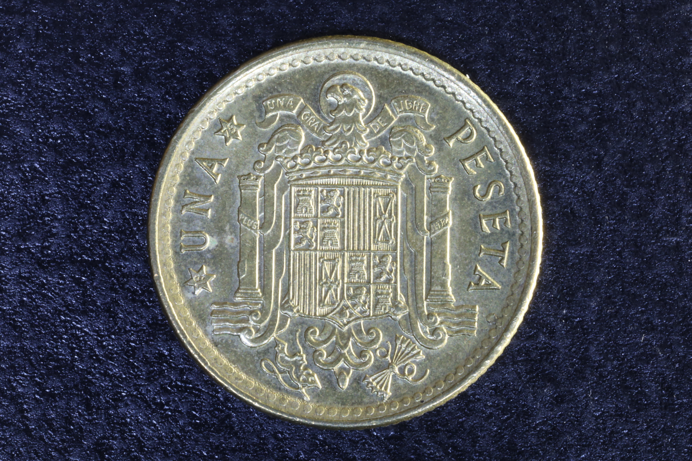 MONEDA FRANCO 1 PESETA 1966 *75 - EBC 