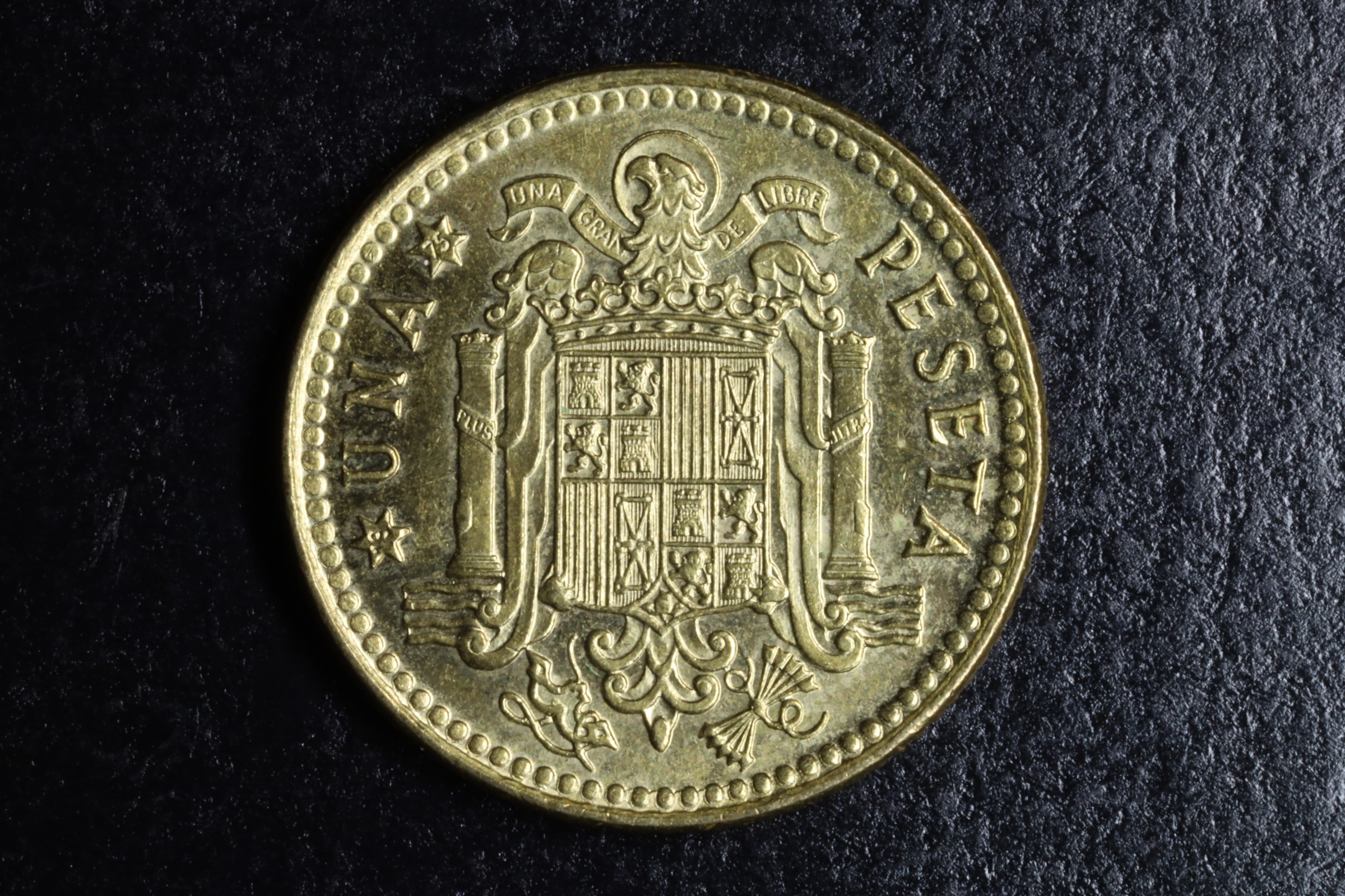 MONEDA FRANCO 1 PESETA 1966 *75 - EBC