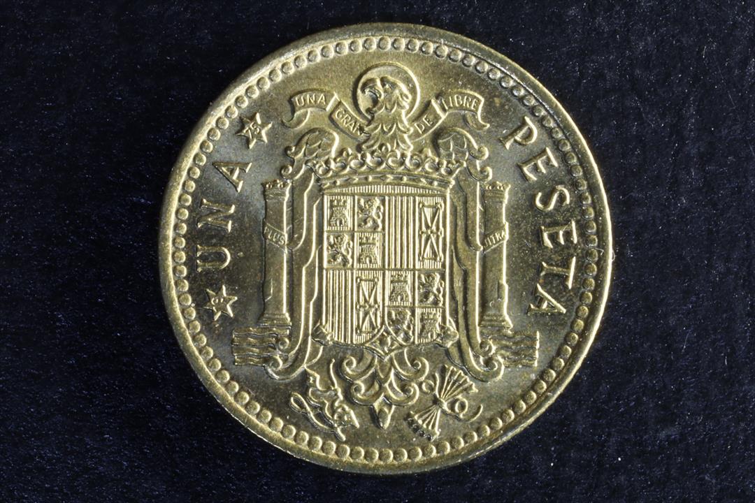 MONEDA FRANCO 1 PESETA. 1966*75 - EBC 1966 (t)